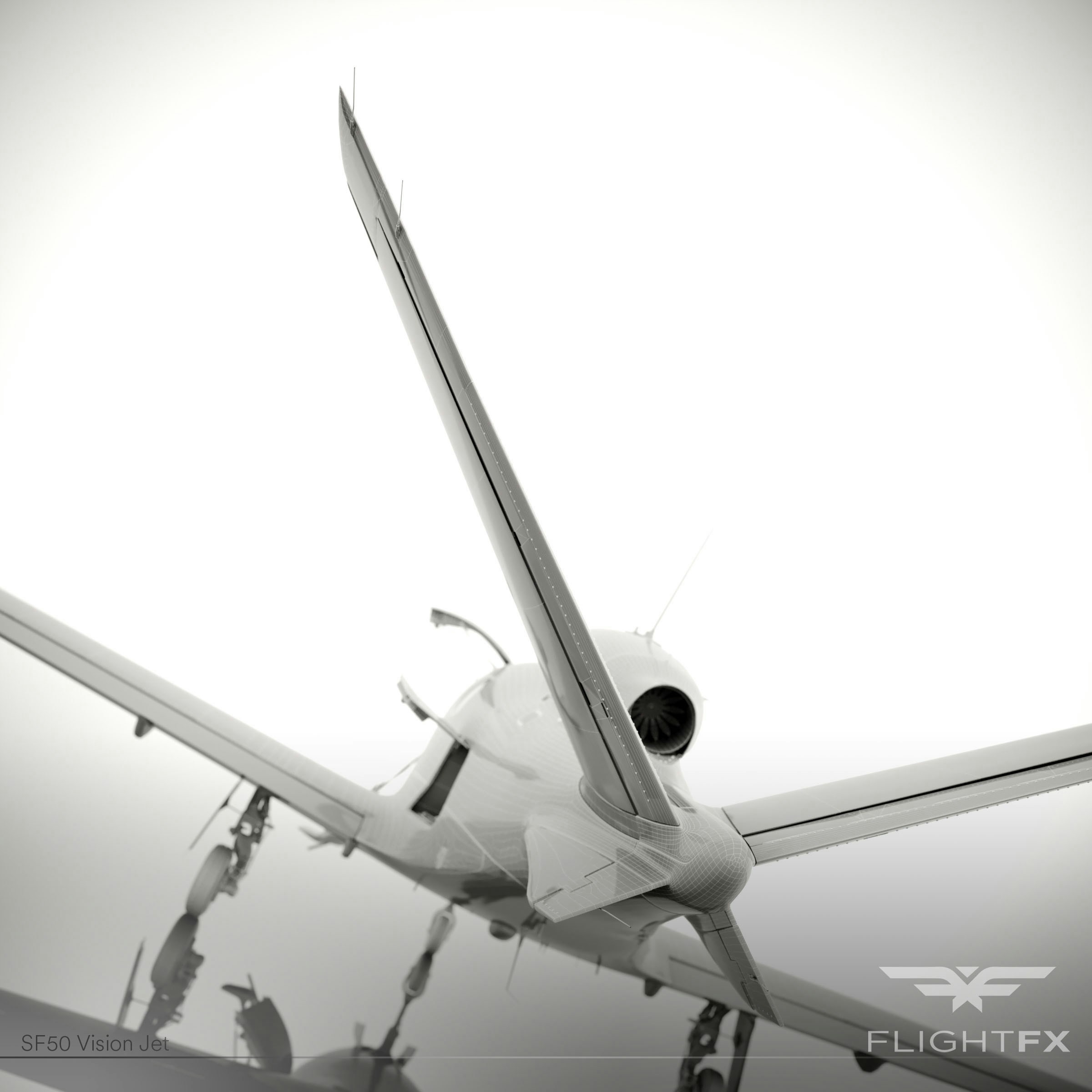 New Previews for the FlightFX Cirrus SF50 Vision Jet