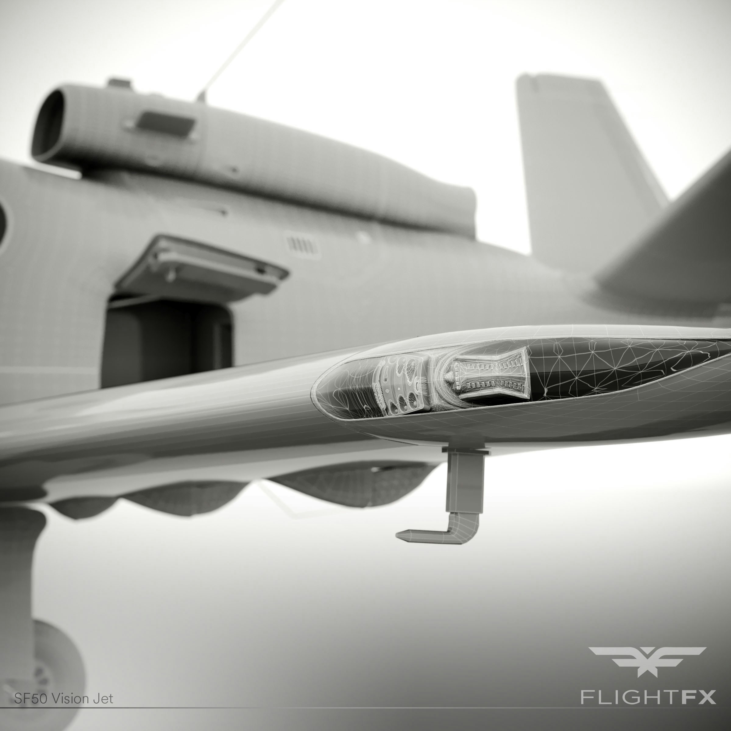 New Previews for the FlightFX Cirrus SF50 Vision Jet