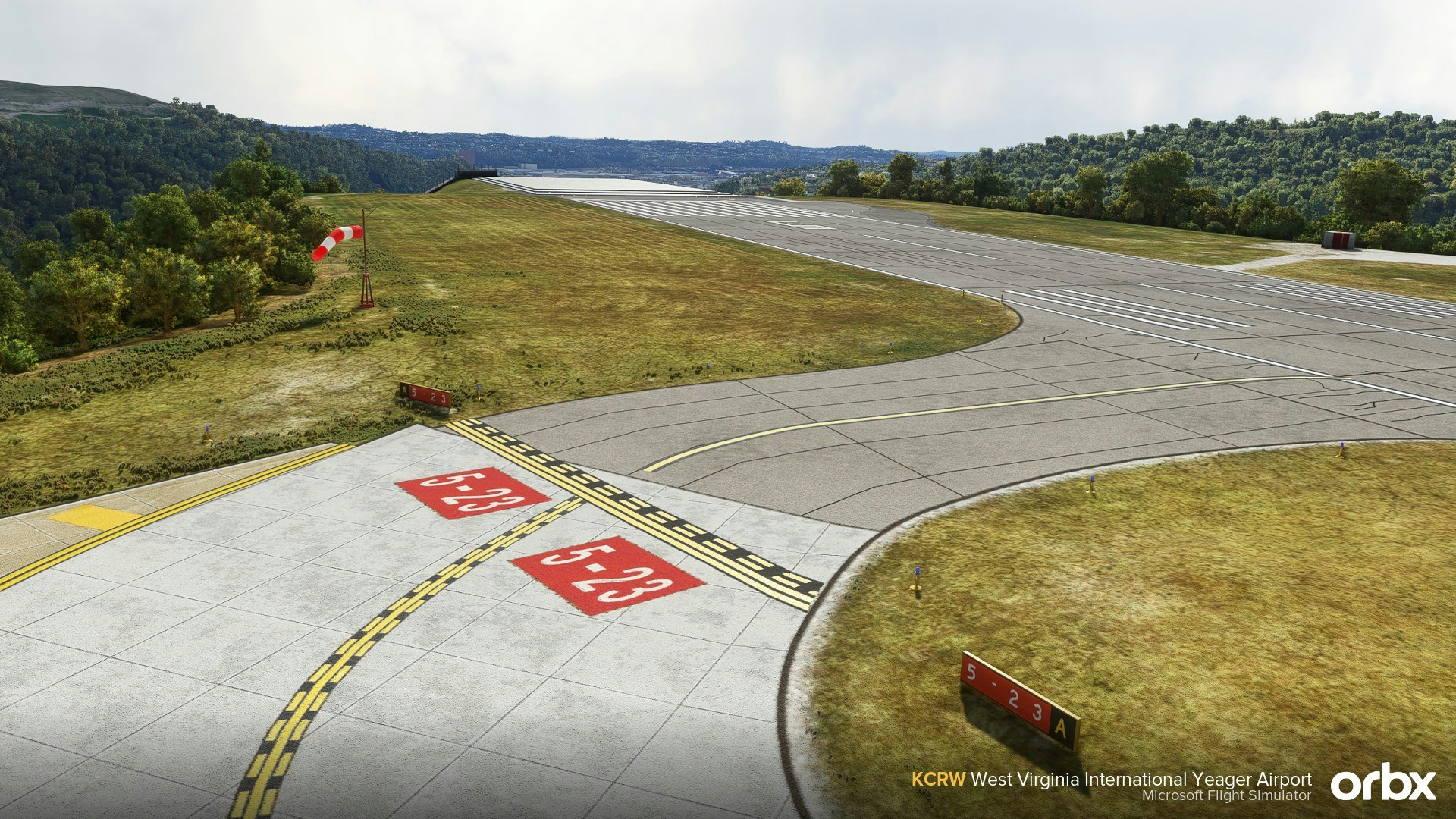 Orbx Releases Yeager International Airport for MSFS