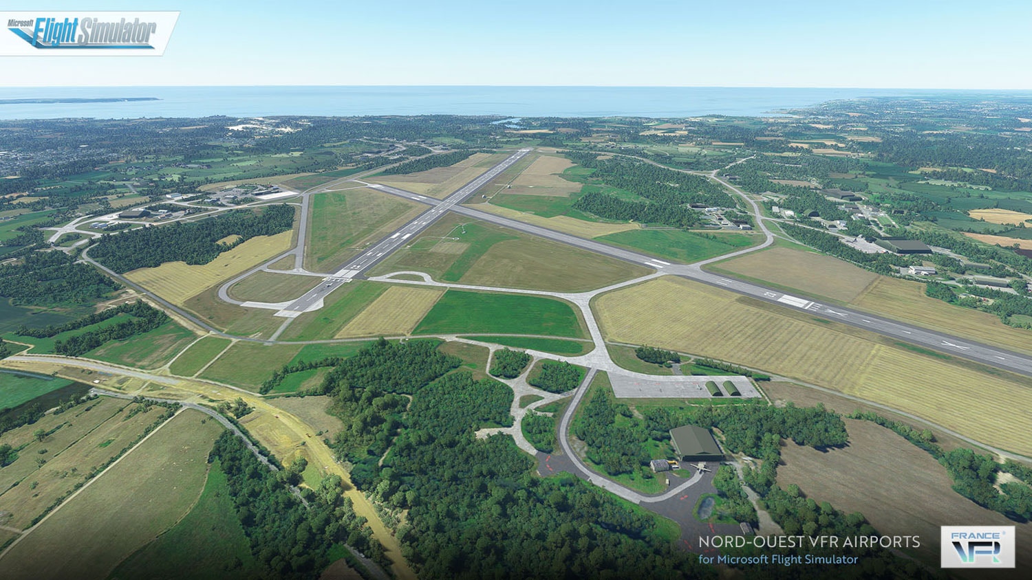 France VFR Releases North-West VFR Airports for MSFS