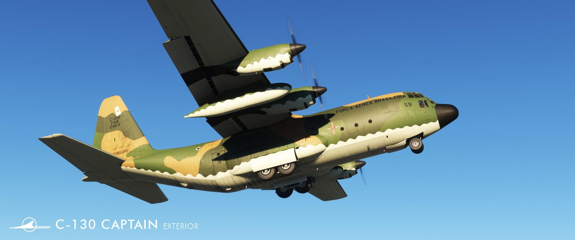 Captain Sim Releases C-130 Captain Exterior for MSFS