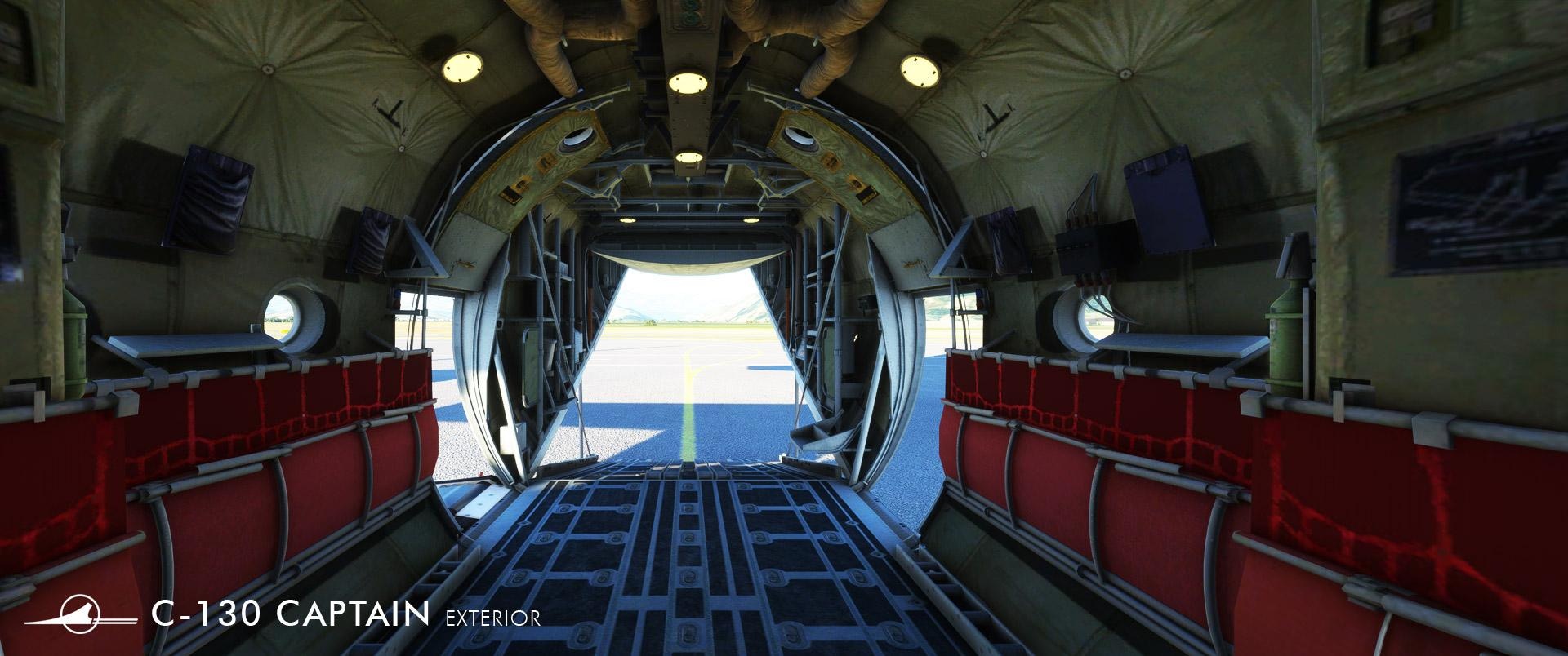Captain Sim Releases C-130 Captain Exterior for MSFS