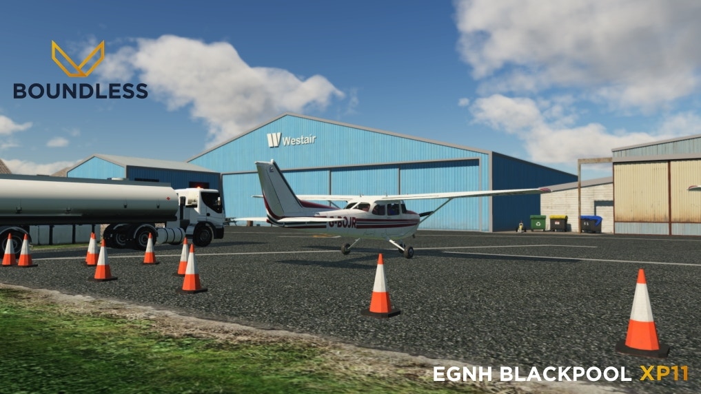 Boundless Releases Blackpool Airport for XPL