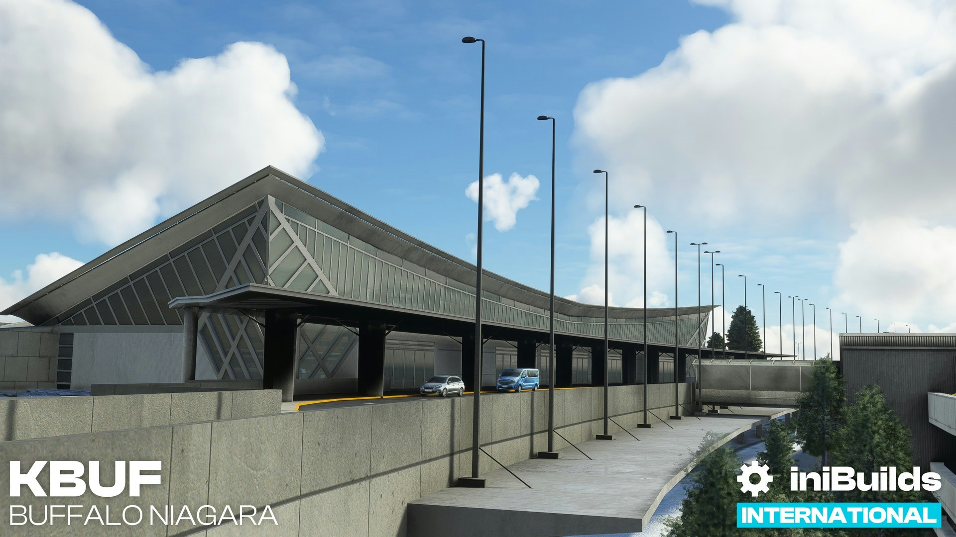 iniScene Releases Buffalo Niagara Airport for MSFS