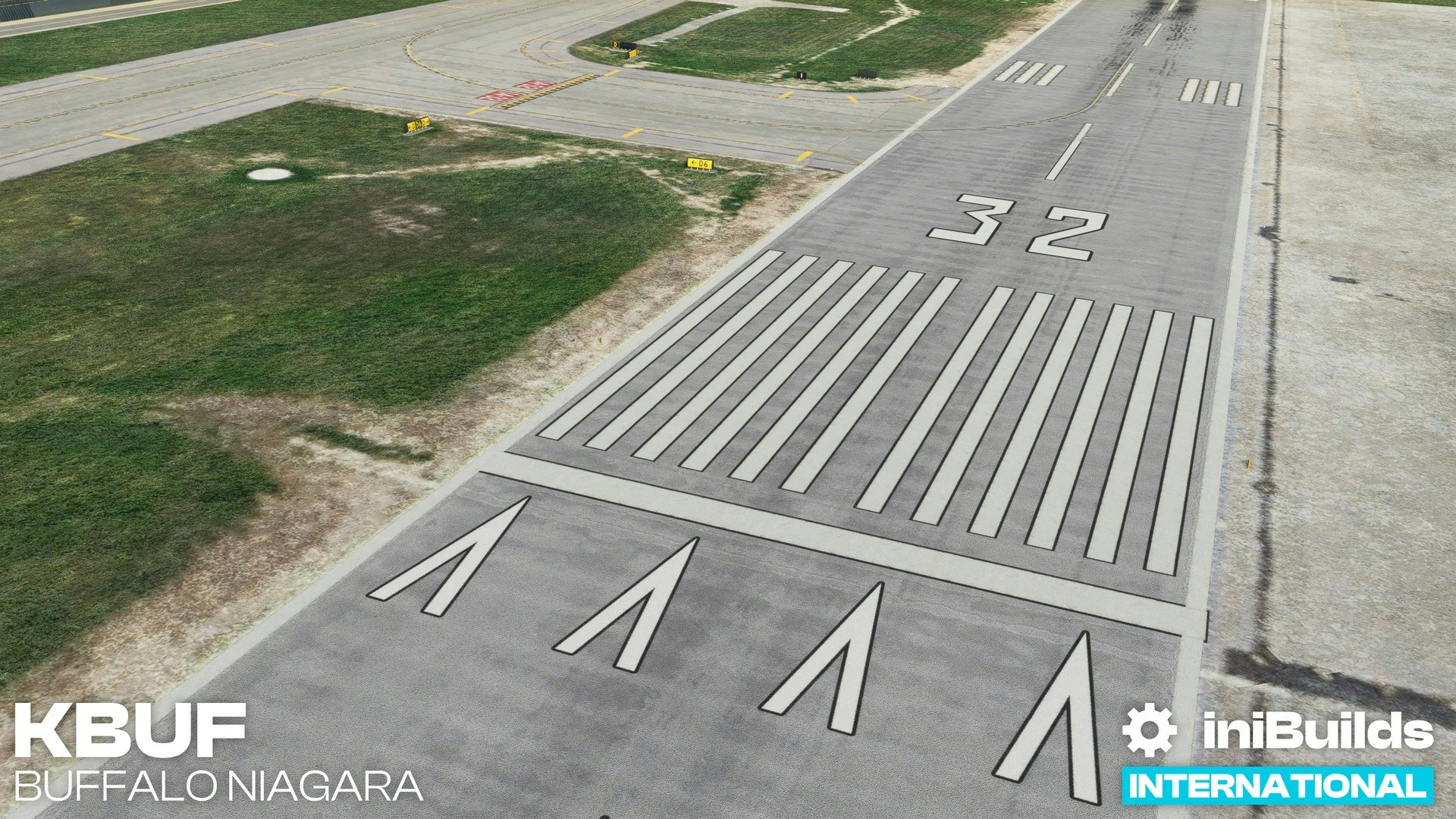 iniScene Releases Buffalo Niagara Airport for MSFS
