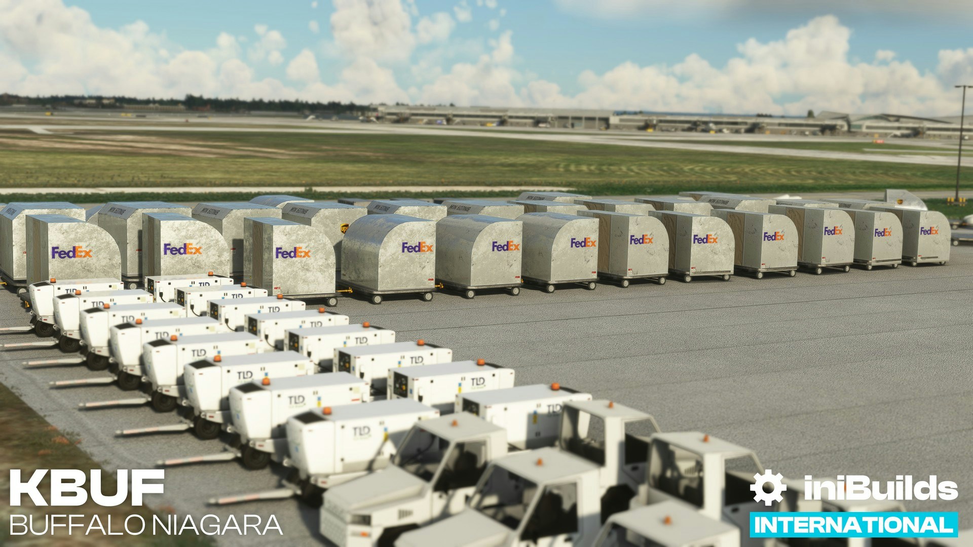iniScene Releases Buffalo Niagara Airport for MSFS