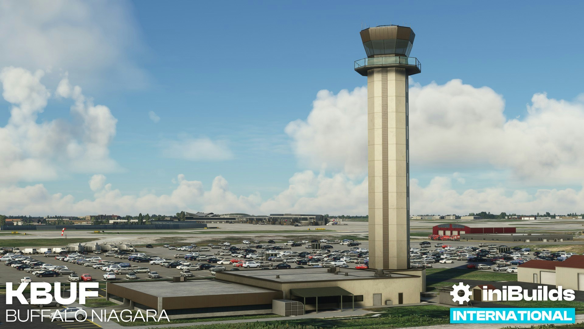 iniScene Releases Buffalo Niagara Airport for MSFS