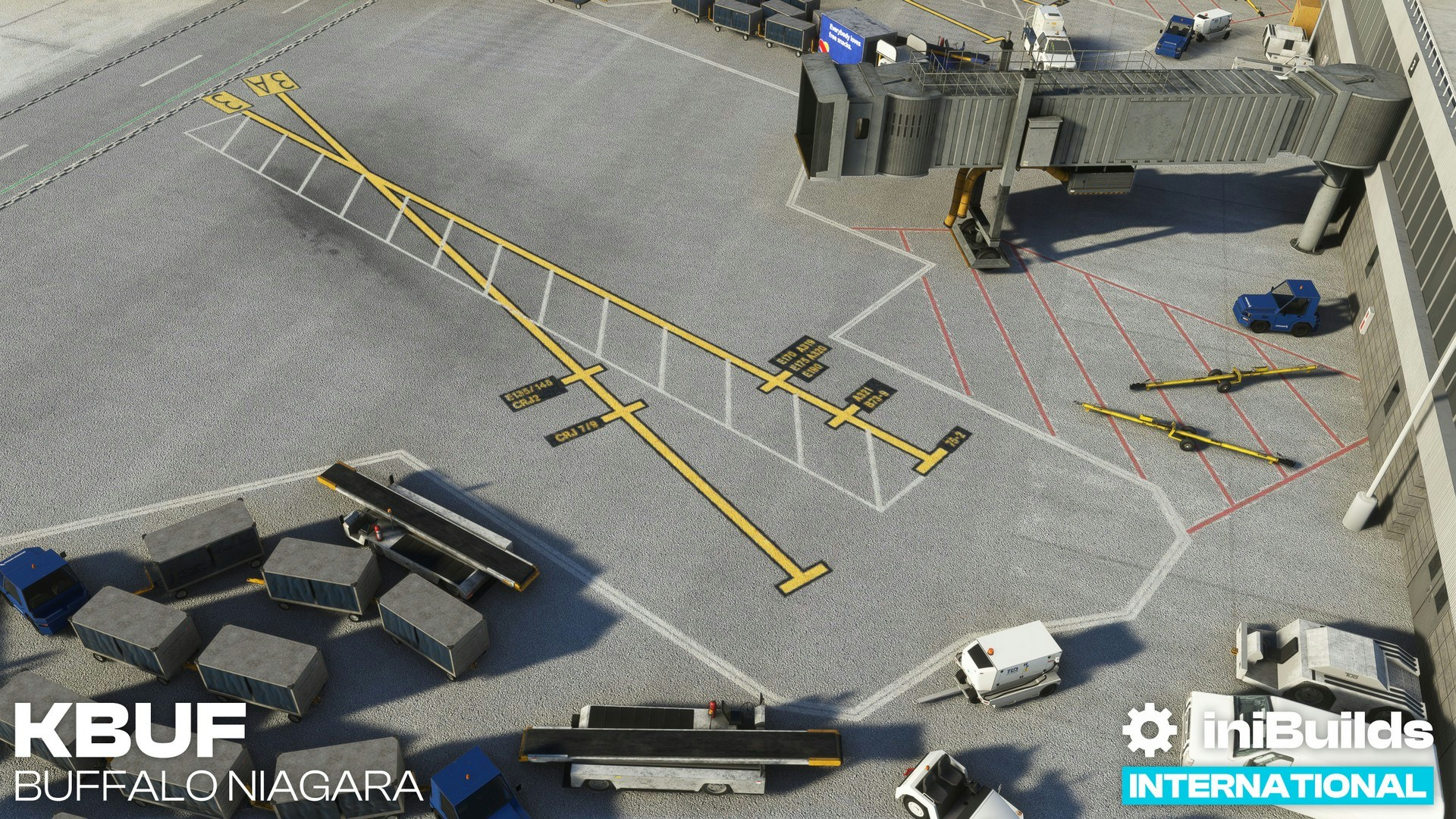 iniScene Releases Buffalo Niagara Airport for MSFS