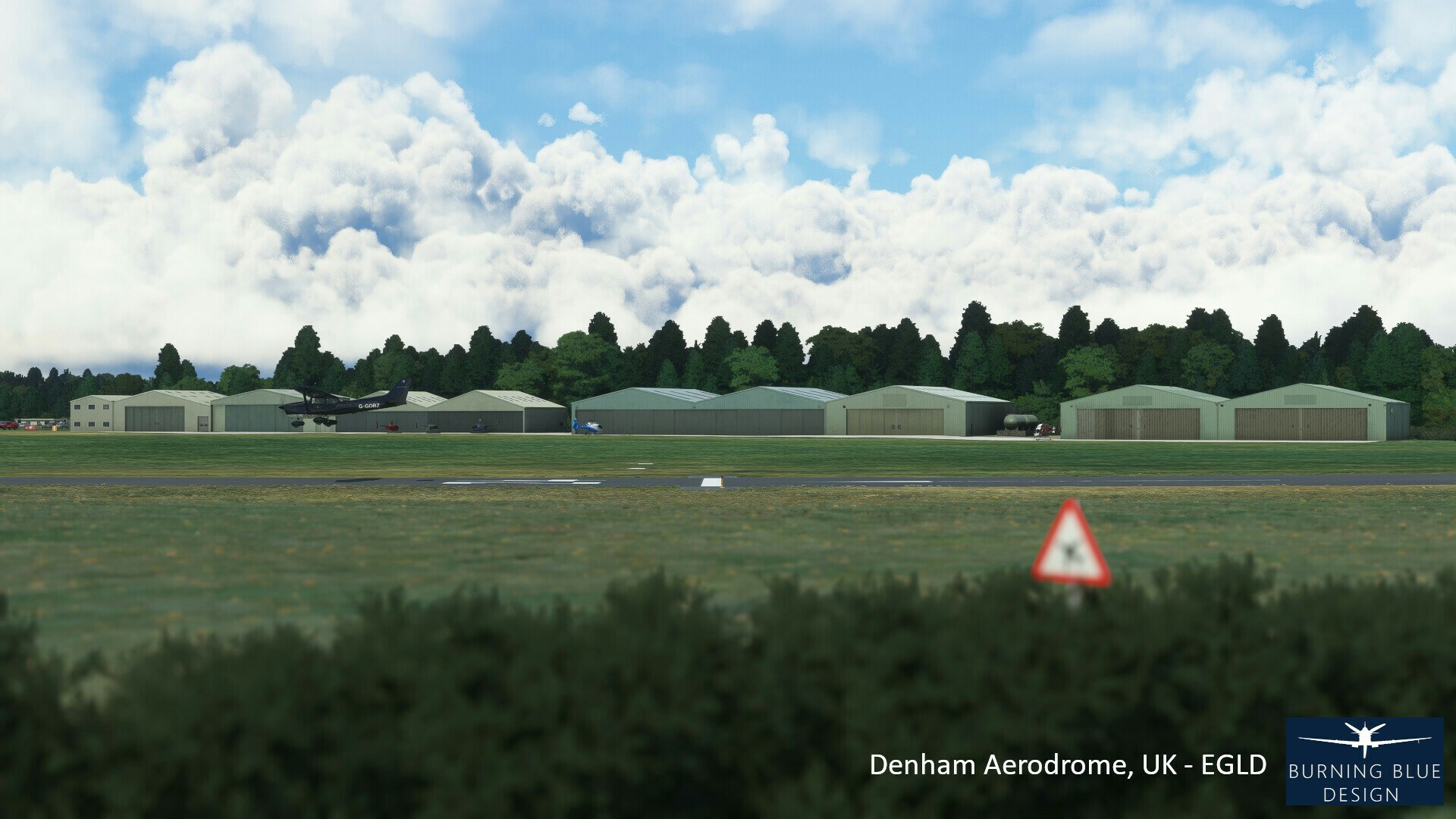 Burning Blue Designs Releases Denham Aerodrome