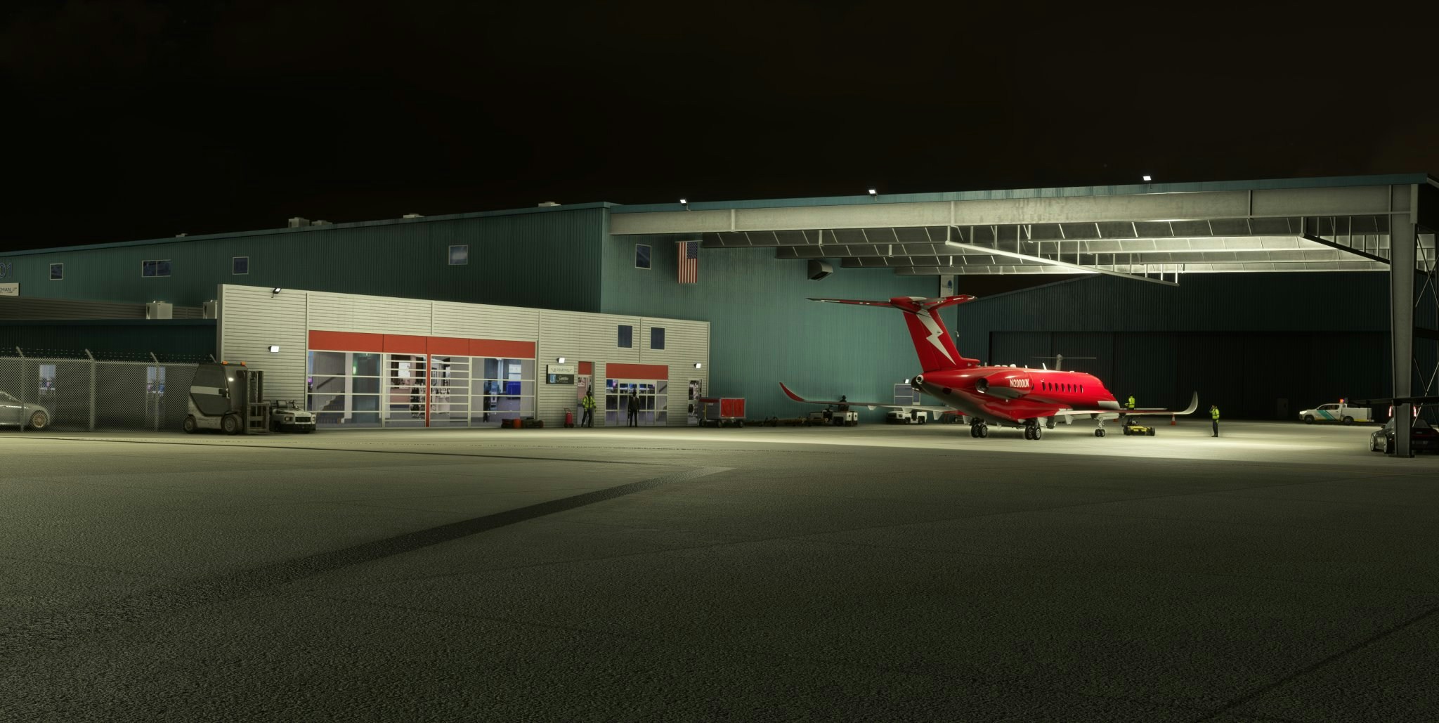 UK2000 Scenery Releases Gary Airport for MSFS