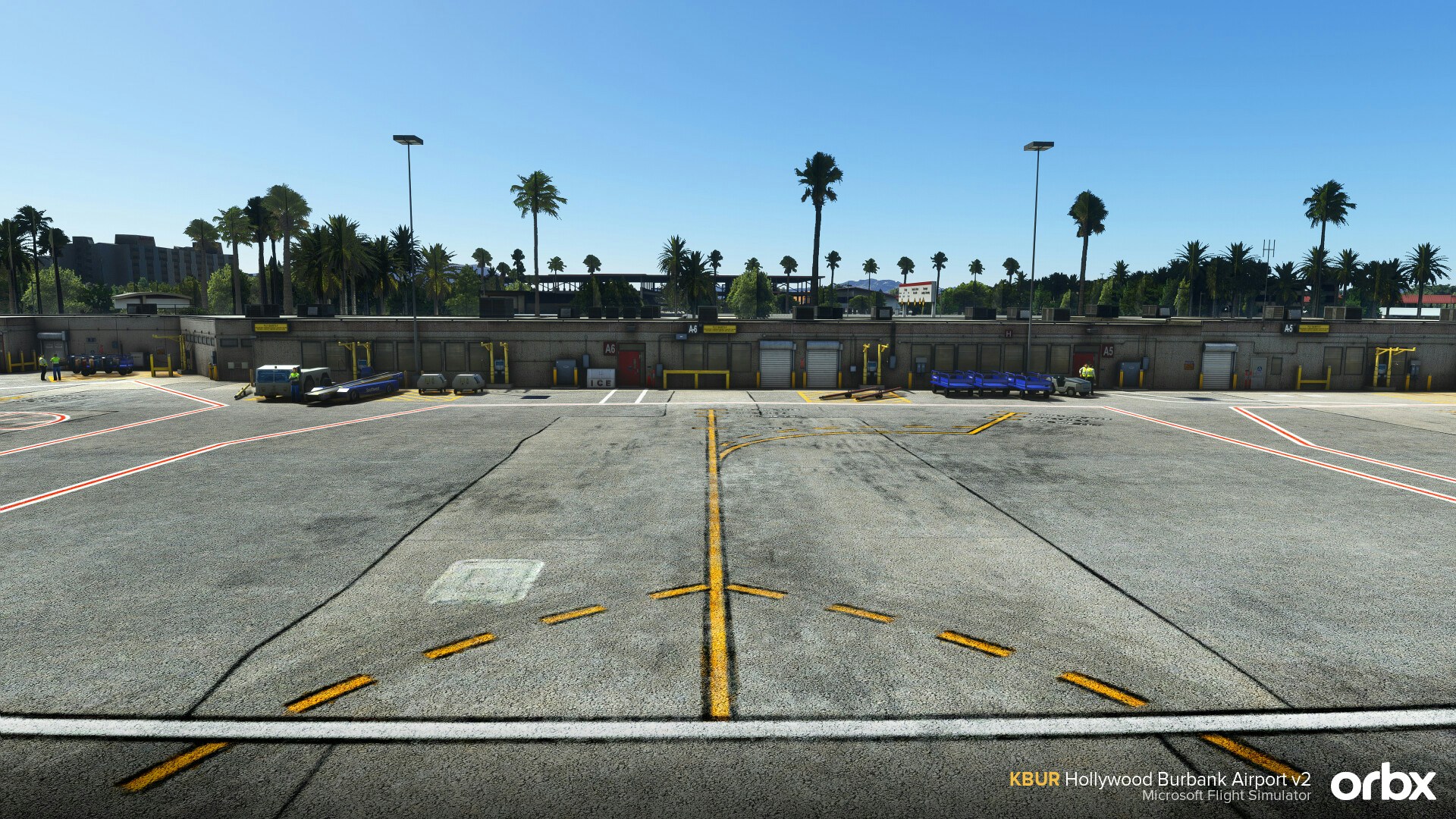 Orbx Announces Hollywood Burbank Airport v2 for MSFS