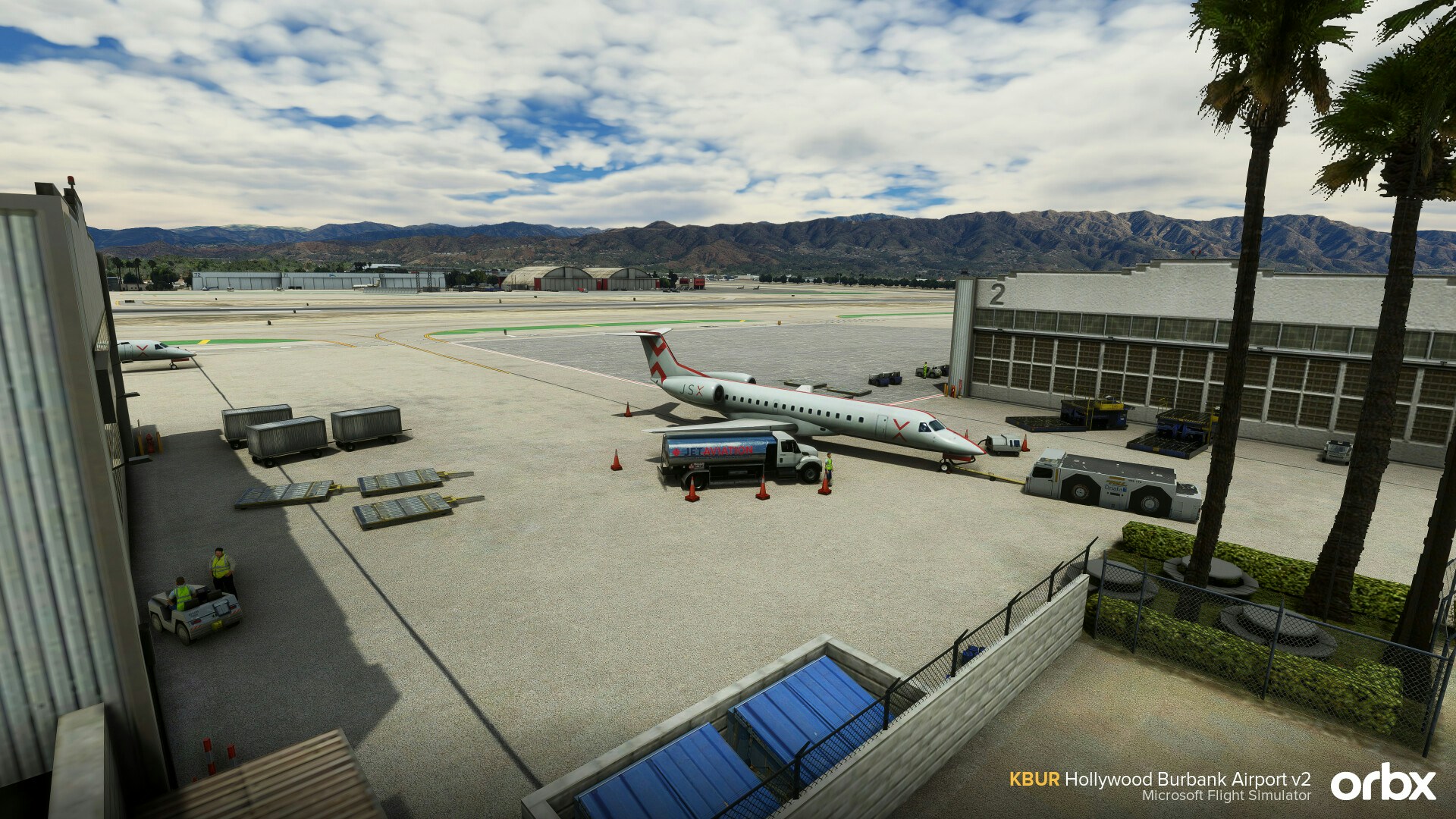 Orbx Announces Hollywood Burbank Airport v2 for MSFS