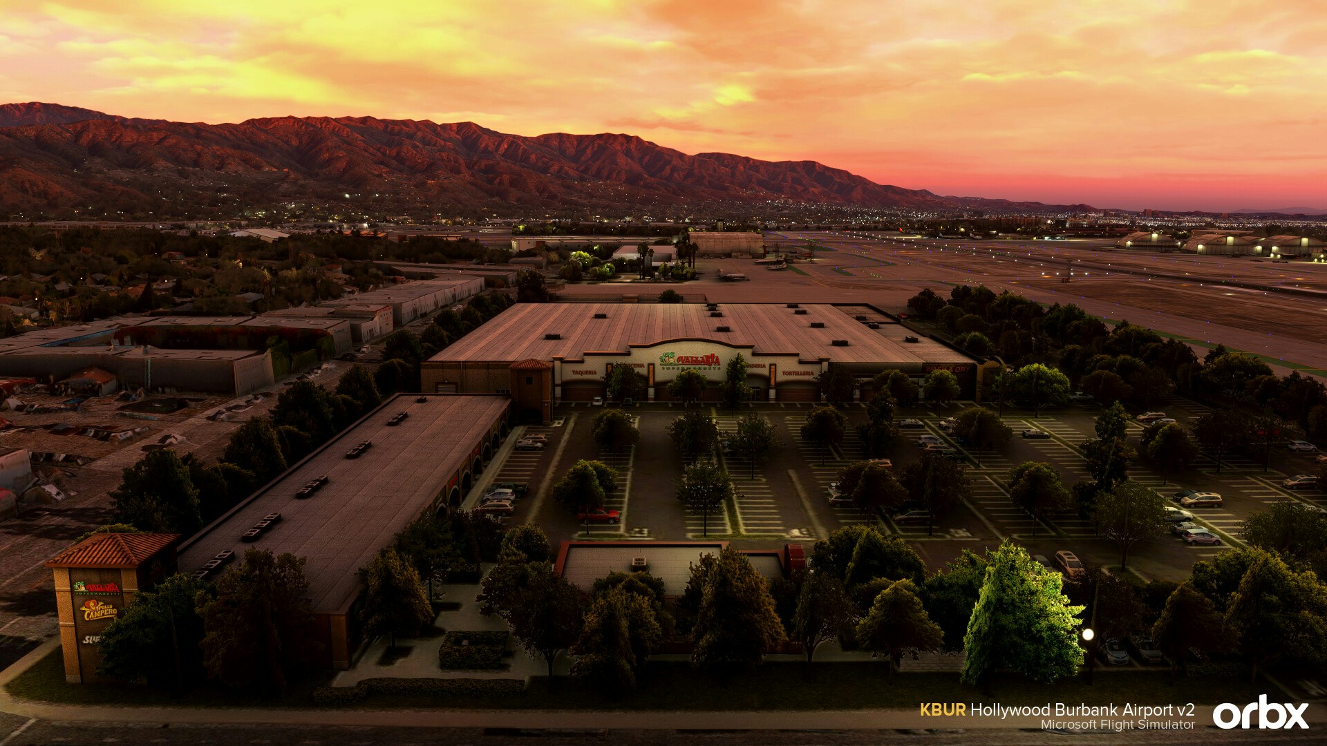 Orbx Announces Hollywood Burbank Airport v2 for MSFS