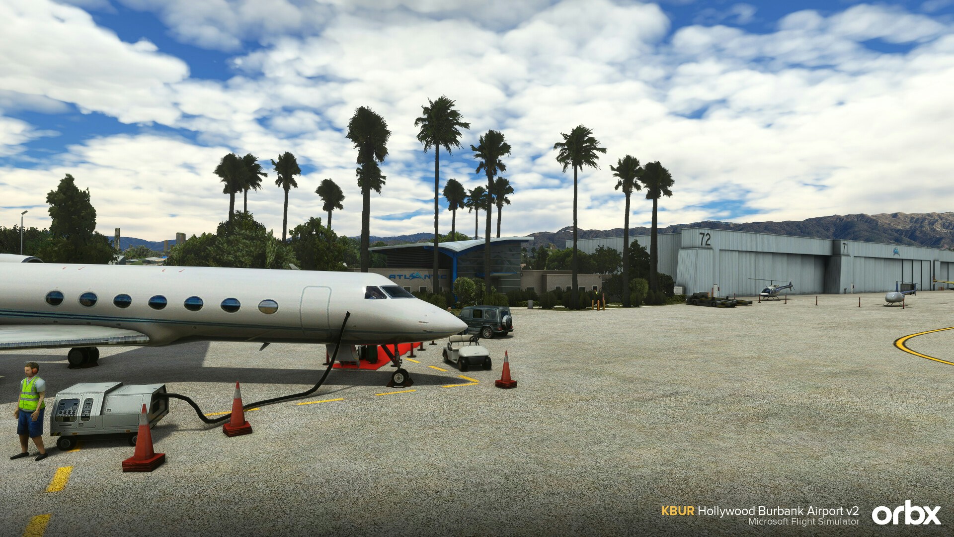 Orbx Announces Hollywood Burbank Airport v2 for MSFS