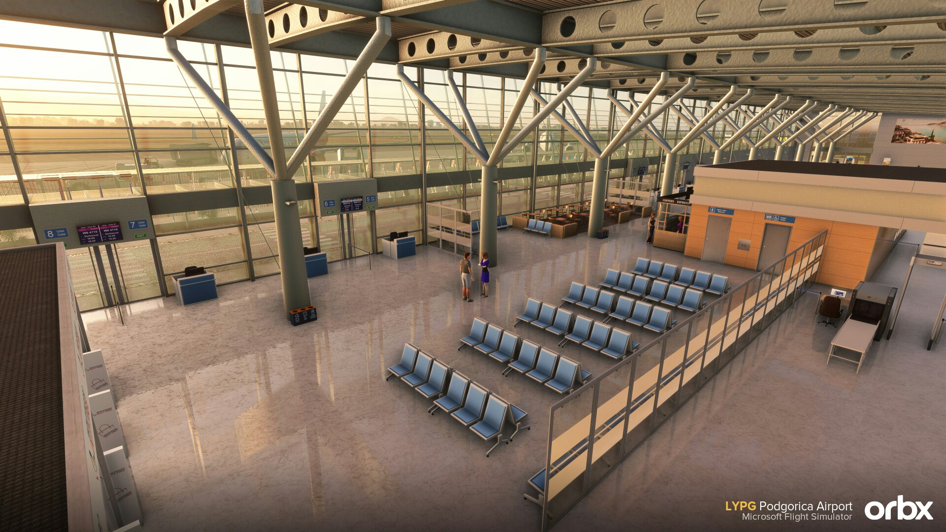 Orbx Announces LYPG Podgorica Airport for MSFS