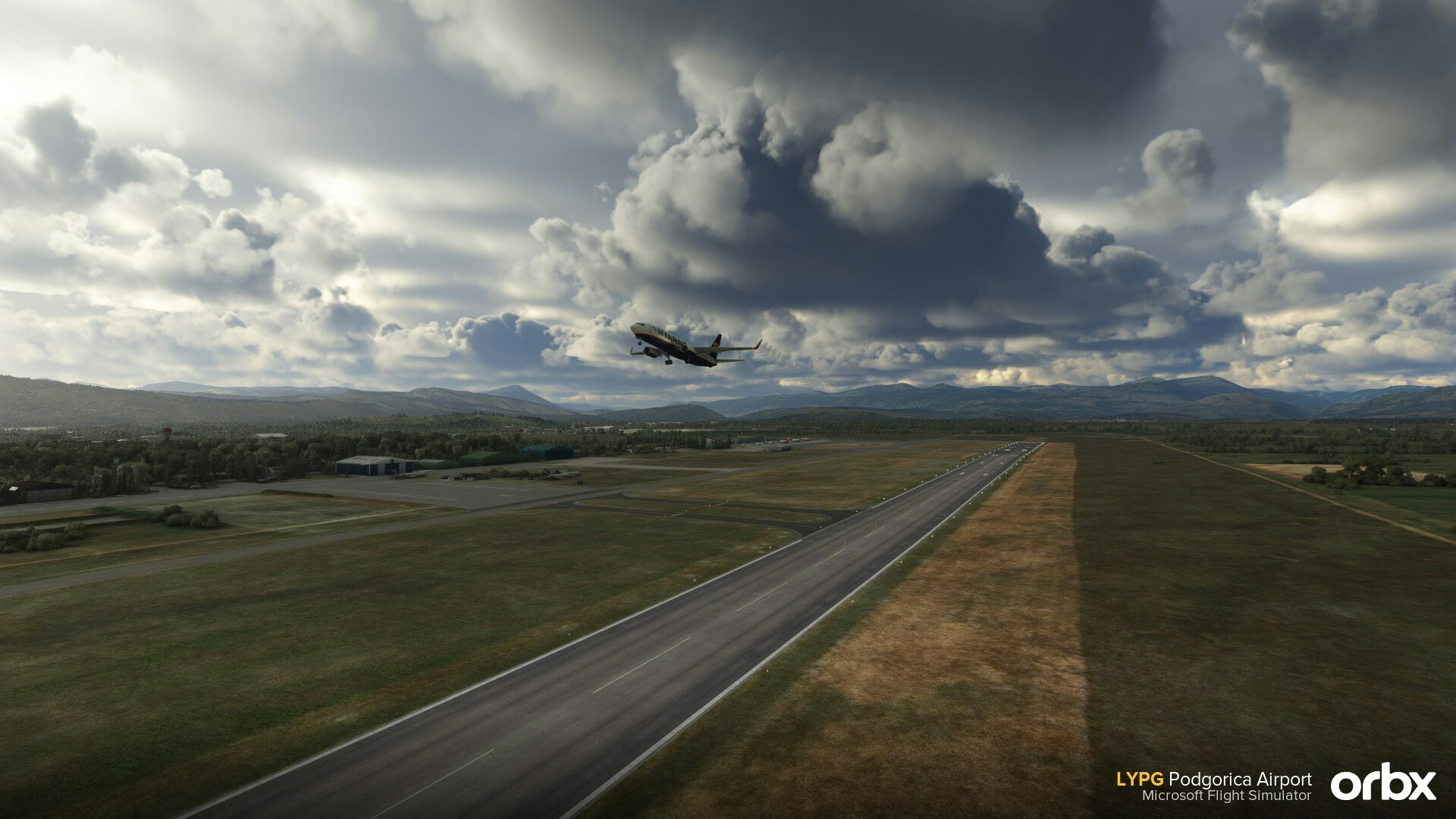 Orbx Releases Podgorica Airport for MSFS