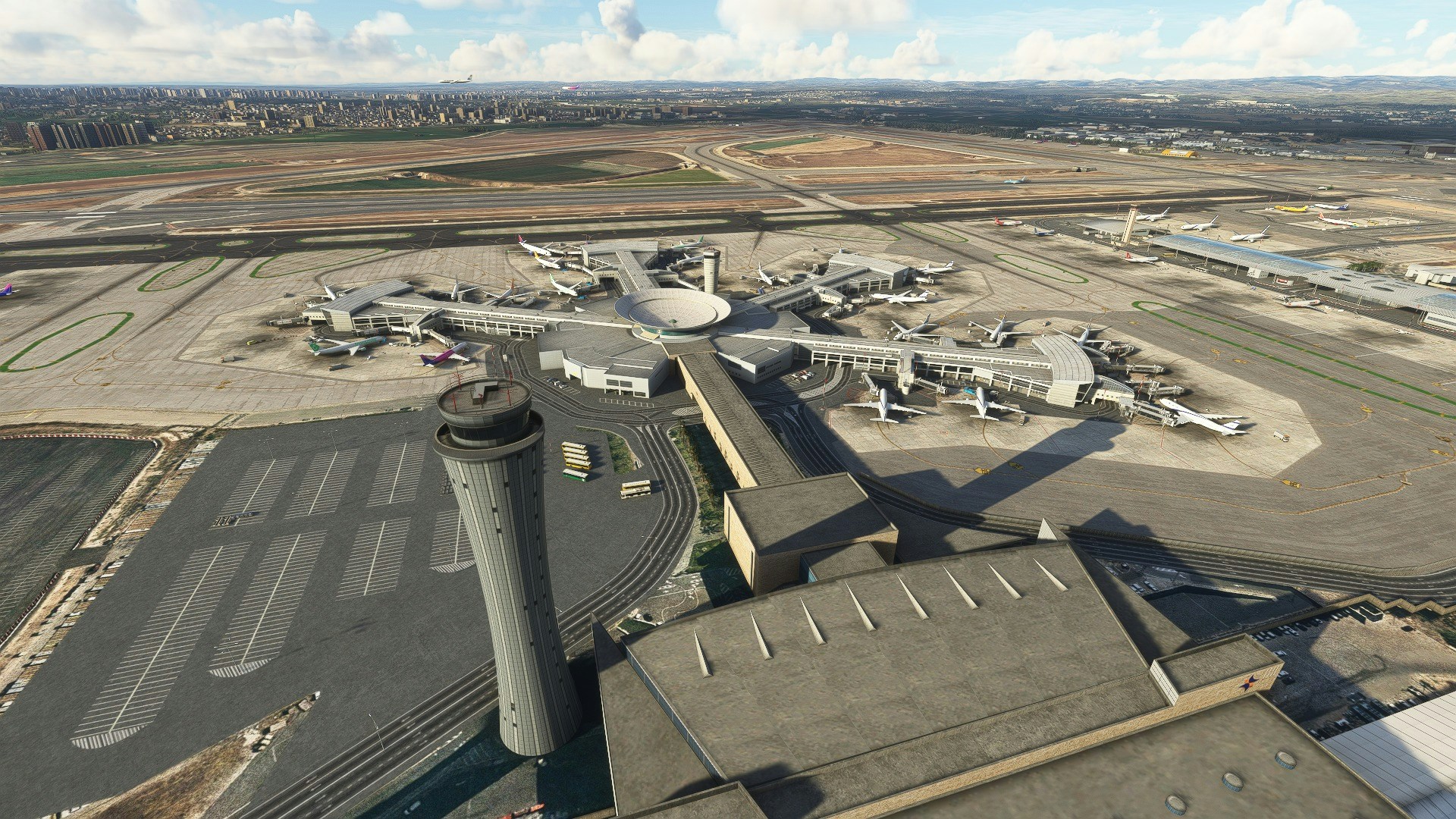 Mega Airport Ben Gurion for MSFS Updated