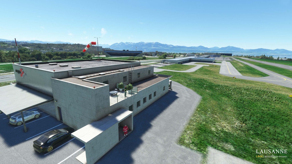 Spinoza releases Lausanne Airport for MSFS