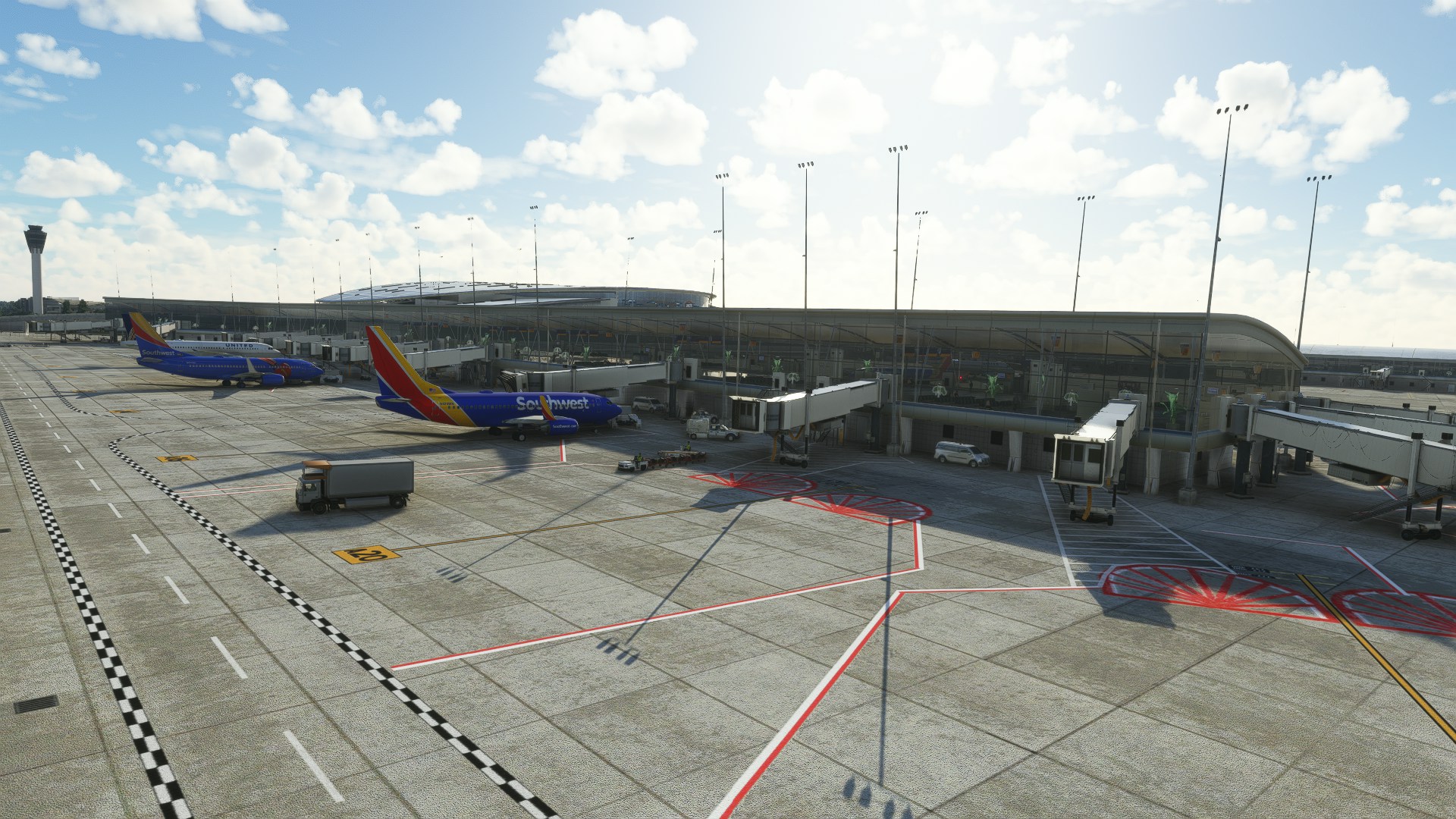 DominicDesignTeam releases Indianapolis International Airport for MSFS