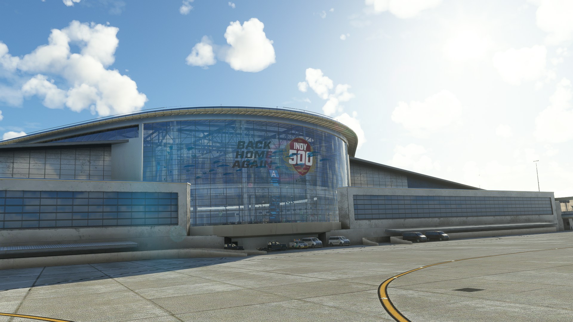 DominicDesignTeam releases Indianapolis International Airport for MSFS