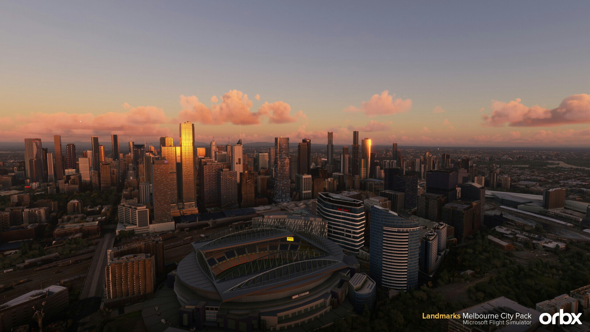 Orbx Announces Landmarks Melbourne City Pack for MSFS