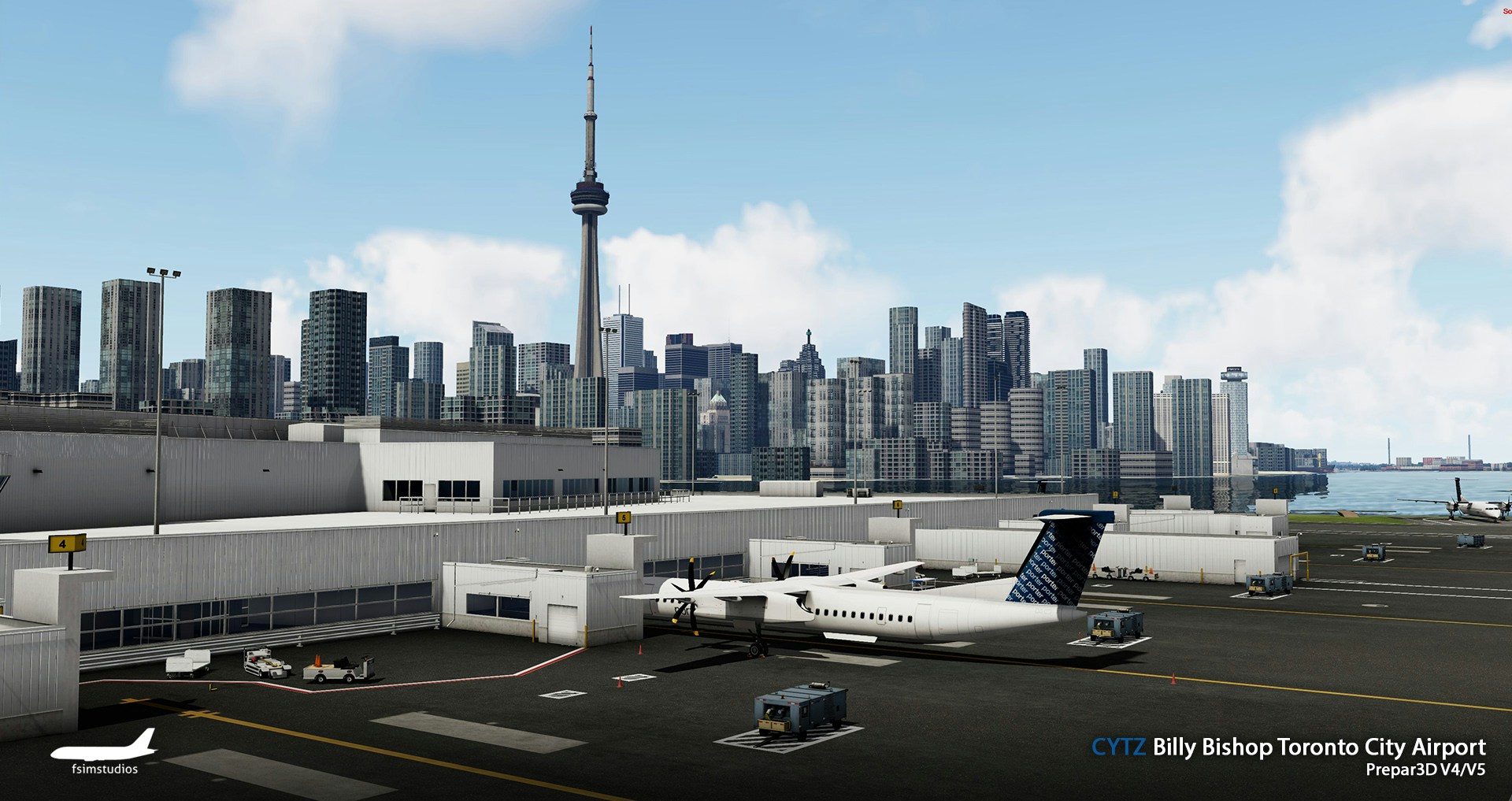 FSimStudios Releases Billy Bishop Toronto City for P3D