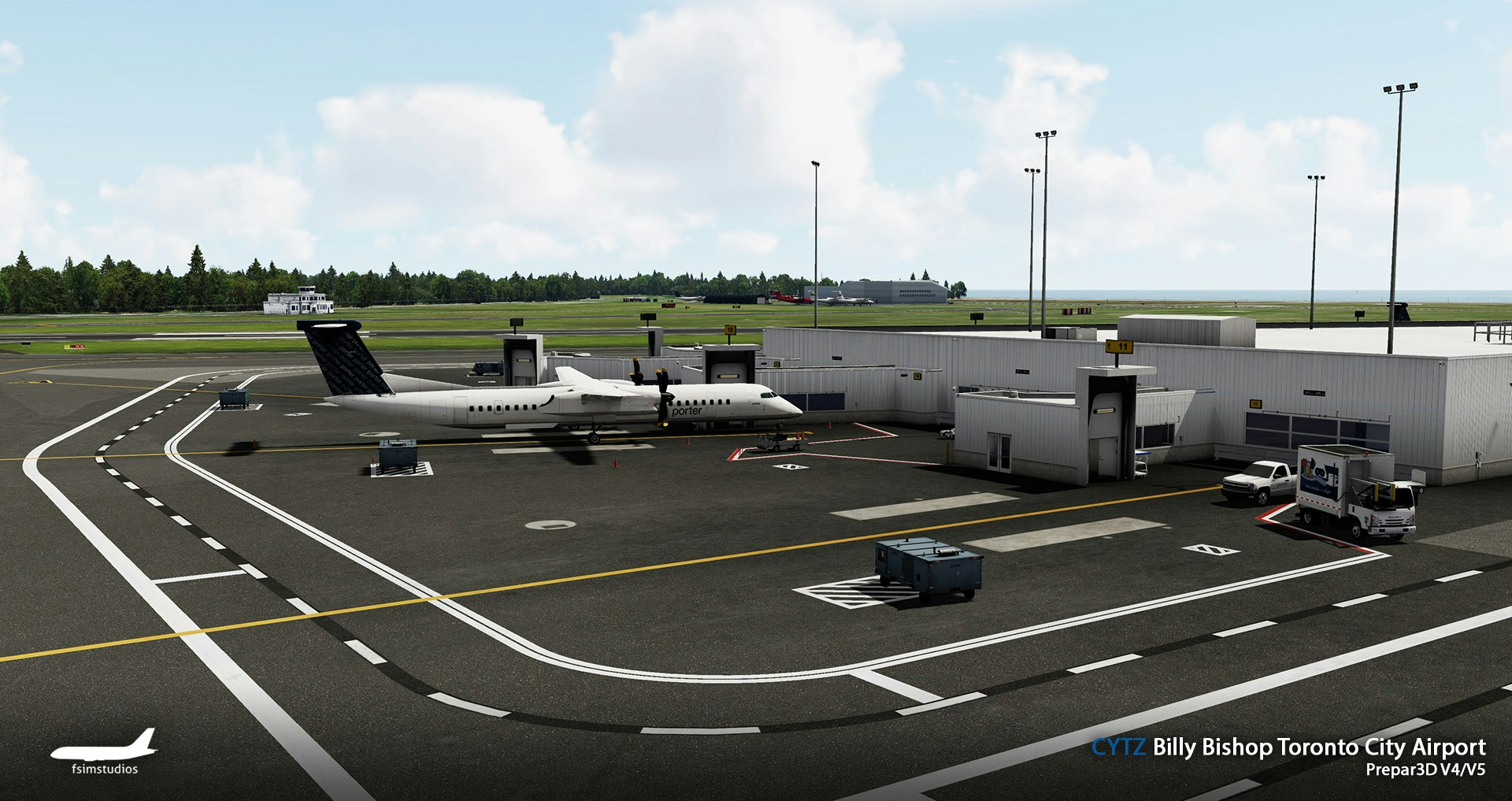 FSimStudios Releases Billy Bishop Toronto City for P3D