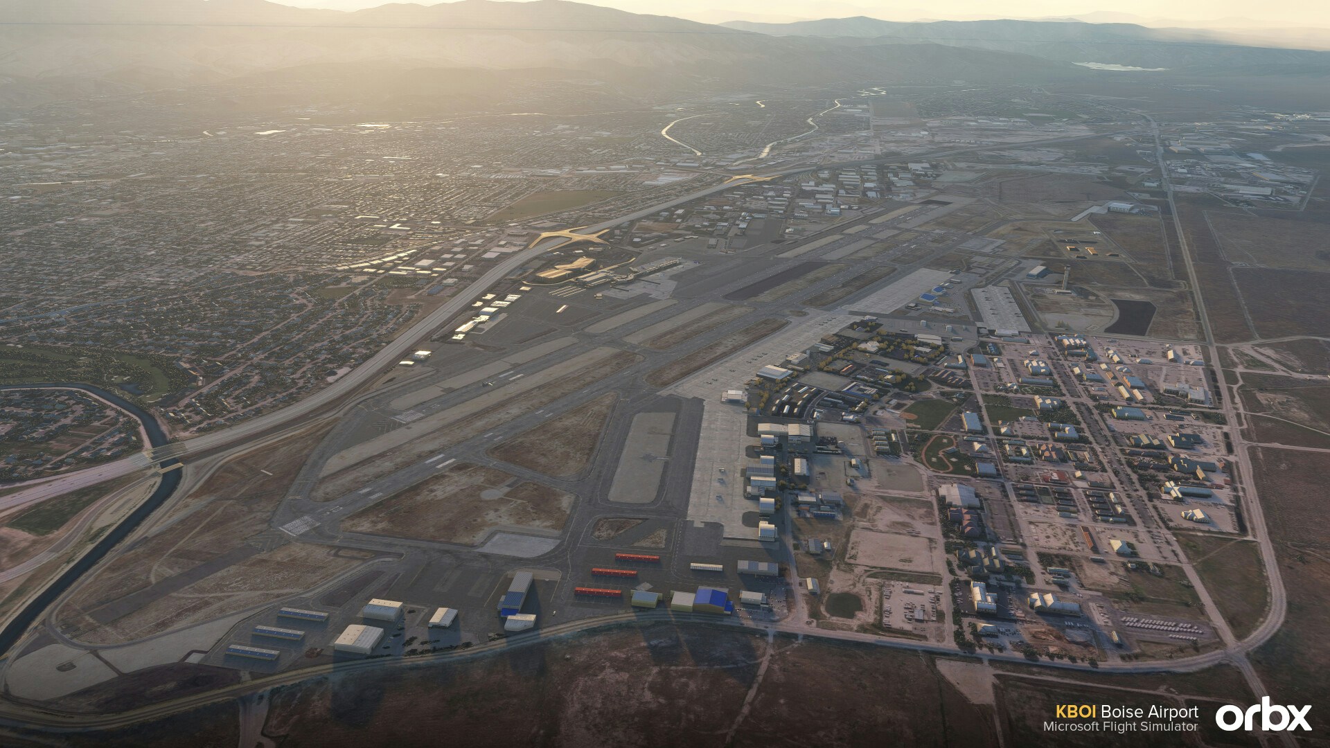 Orbx Announces Boise Airport for MSFS
