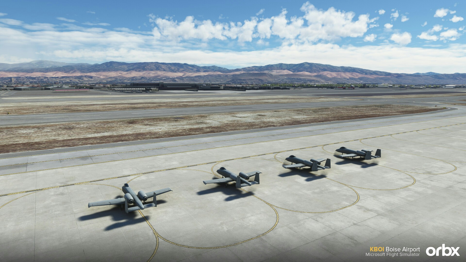 Orbx Announces Boise Airport for MSFS