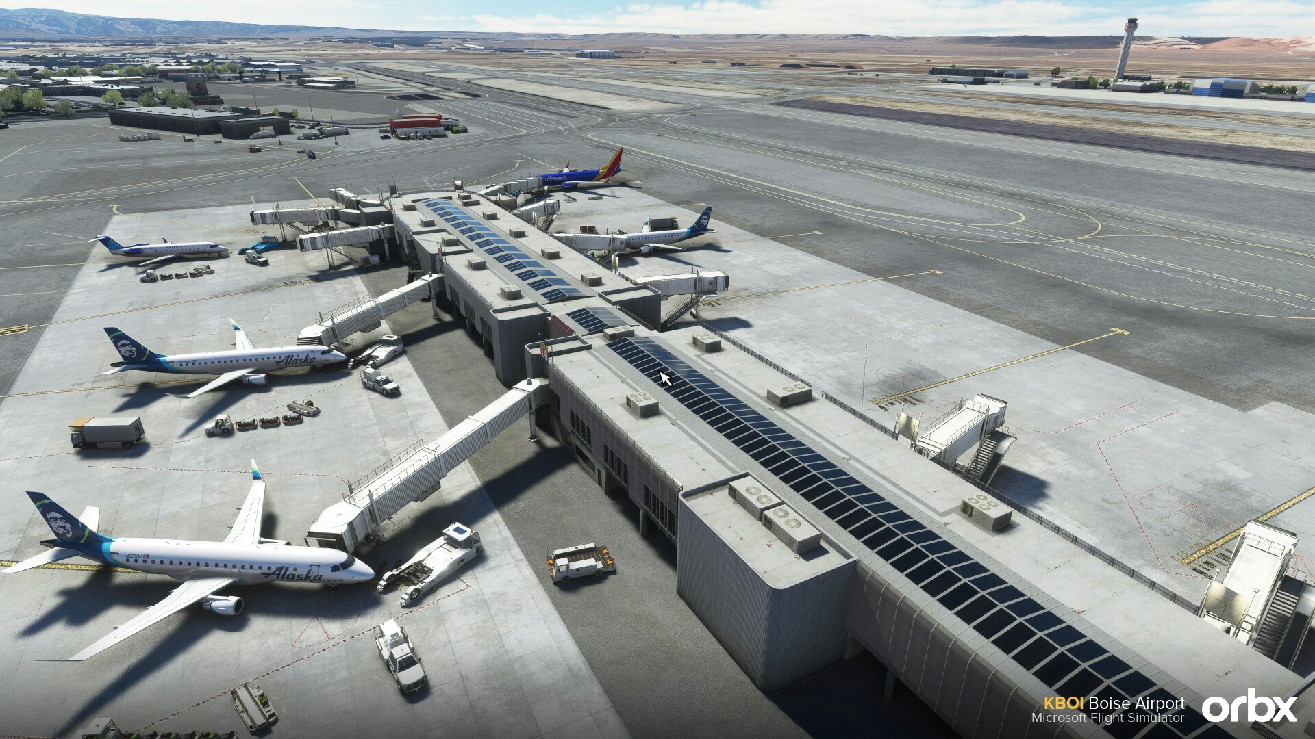 Orbx Announces Boise Airport for MSFS
