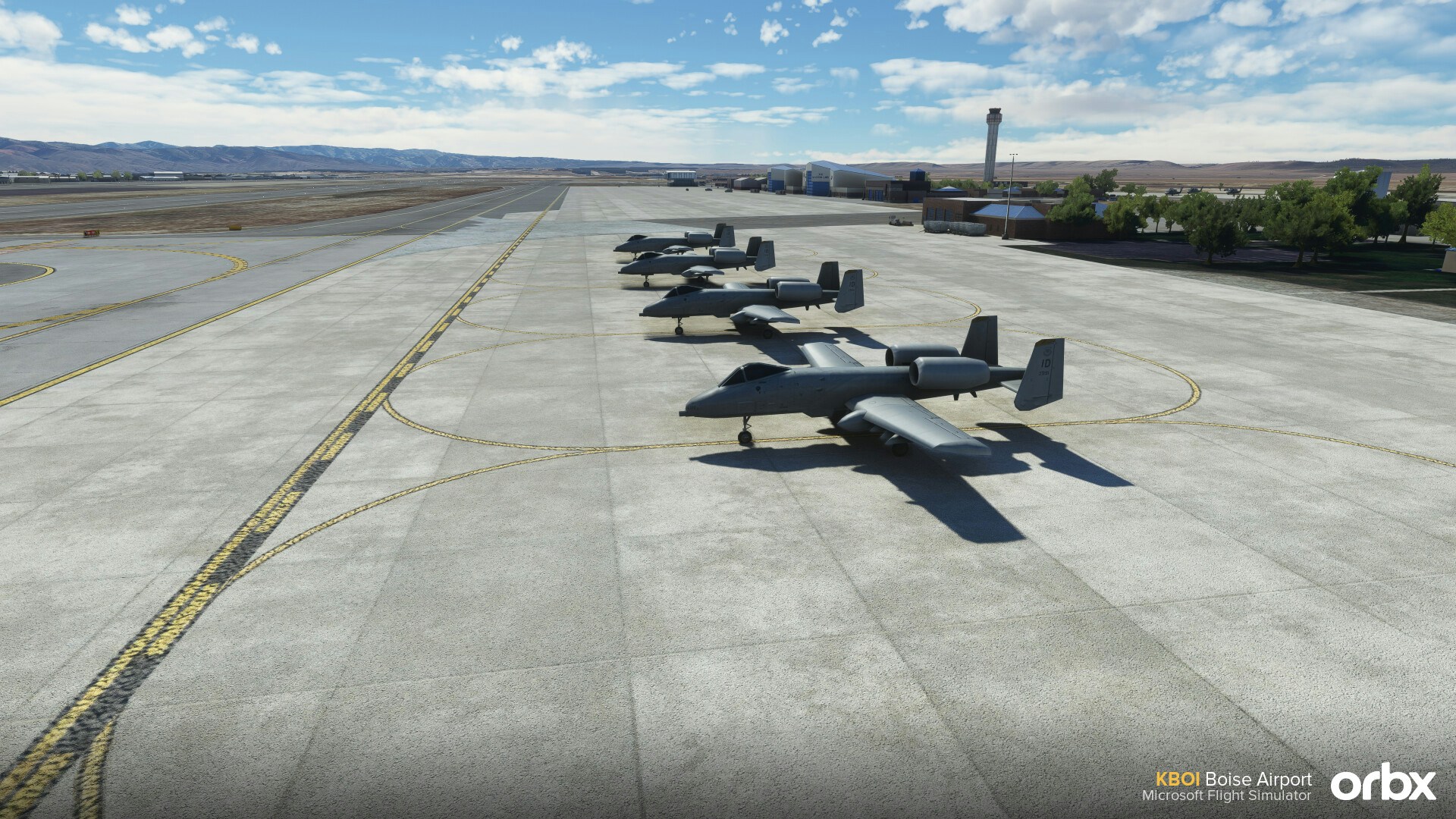 Orbx Announces Boise Airport for MSFS