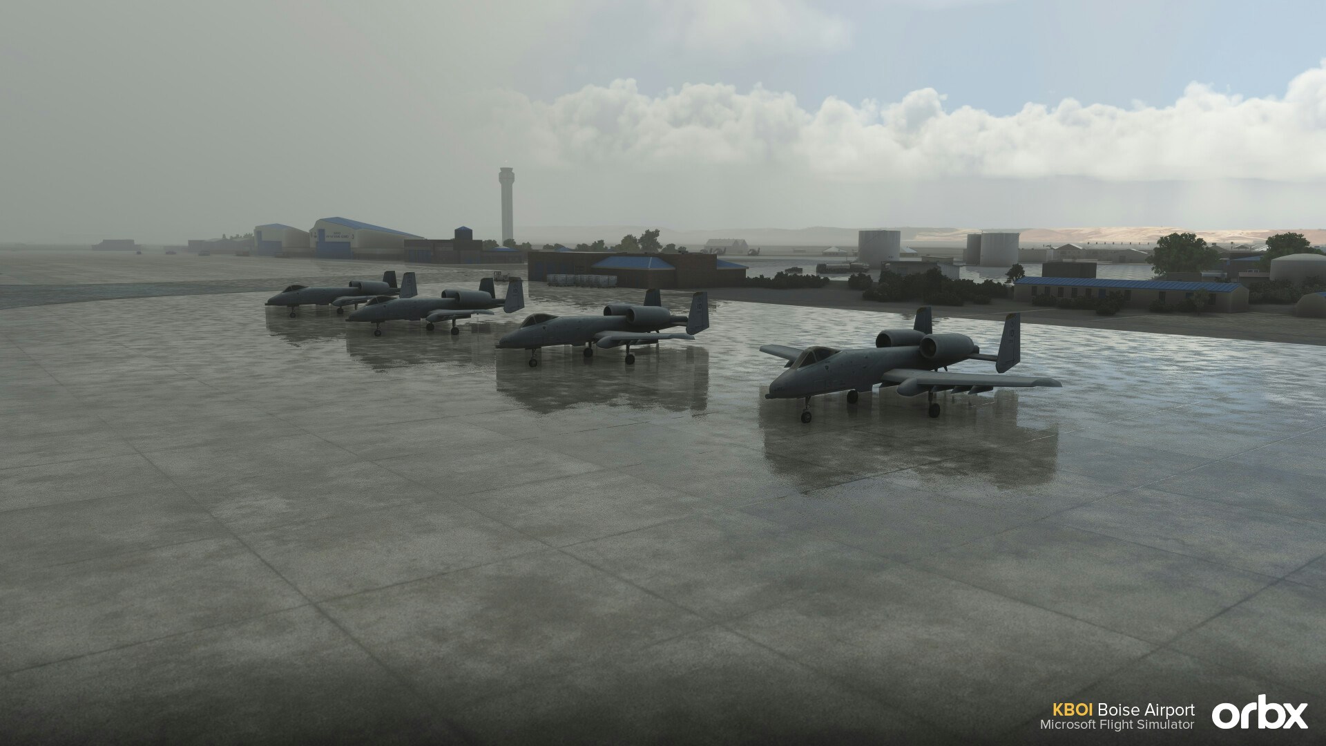 Orbx Announces Boise Airport for MSFS