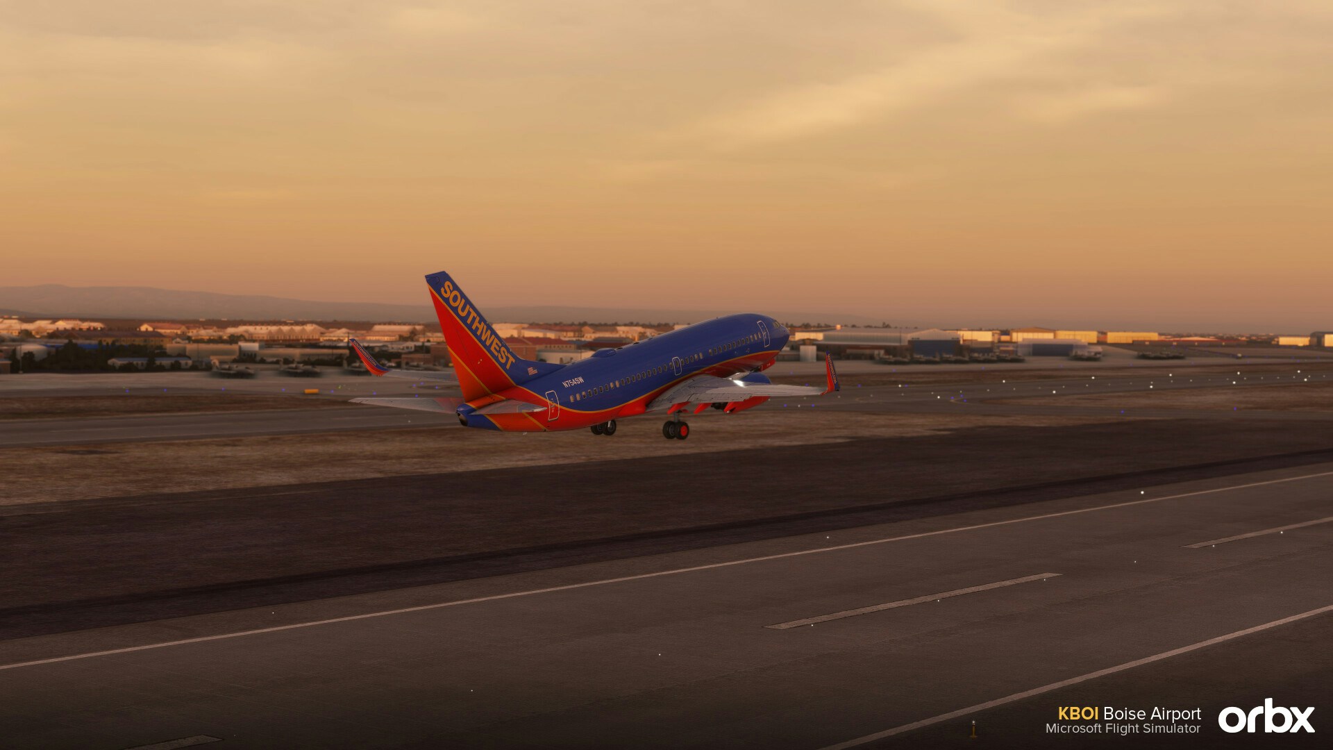 Orbx Announces Boise Airport for MSFS