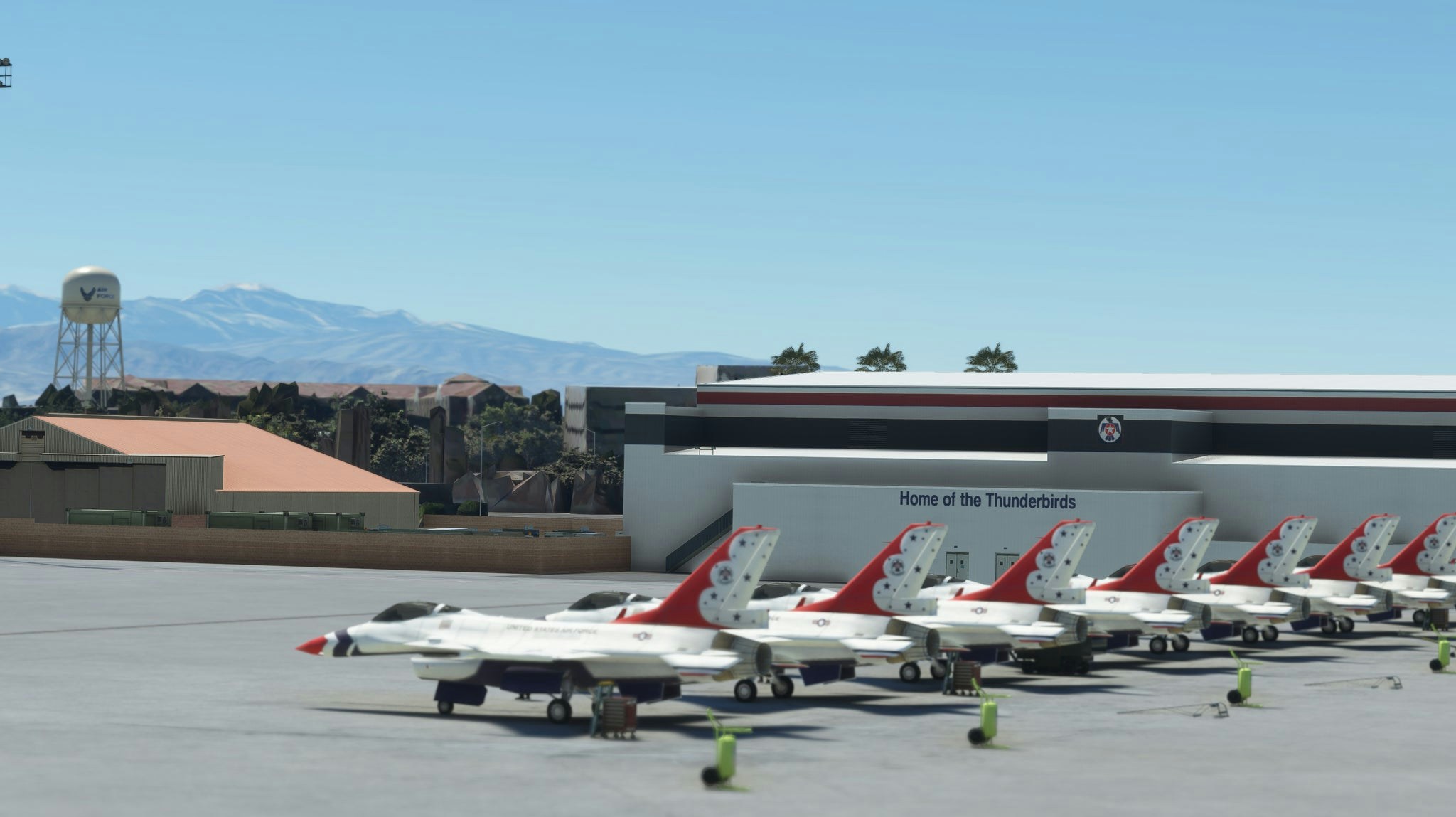 LatinVFR Releases Nellis Air Force Base for MSFS