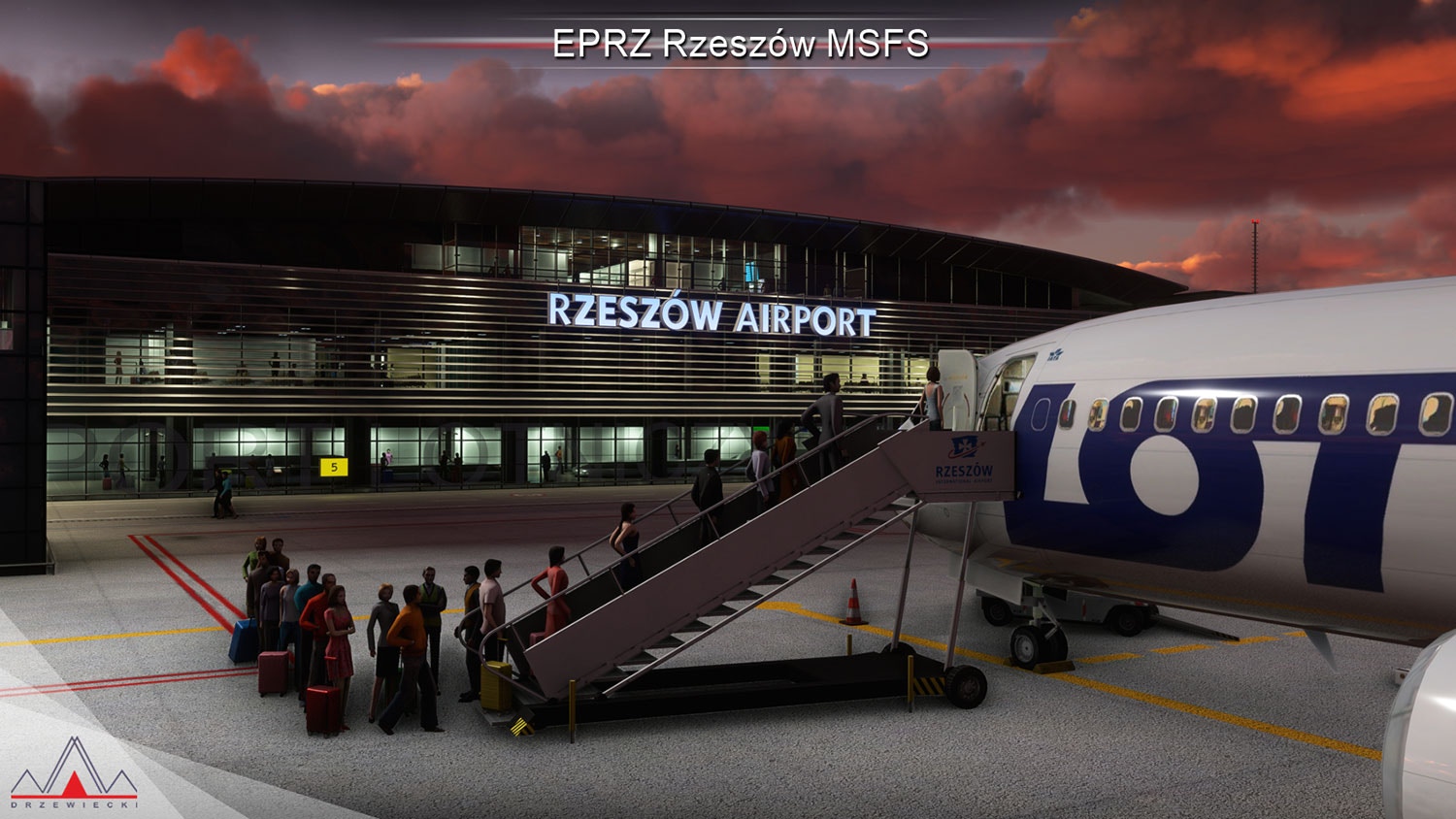 Drzewiecki Design Releases Rzeszów Airport for MSFS