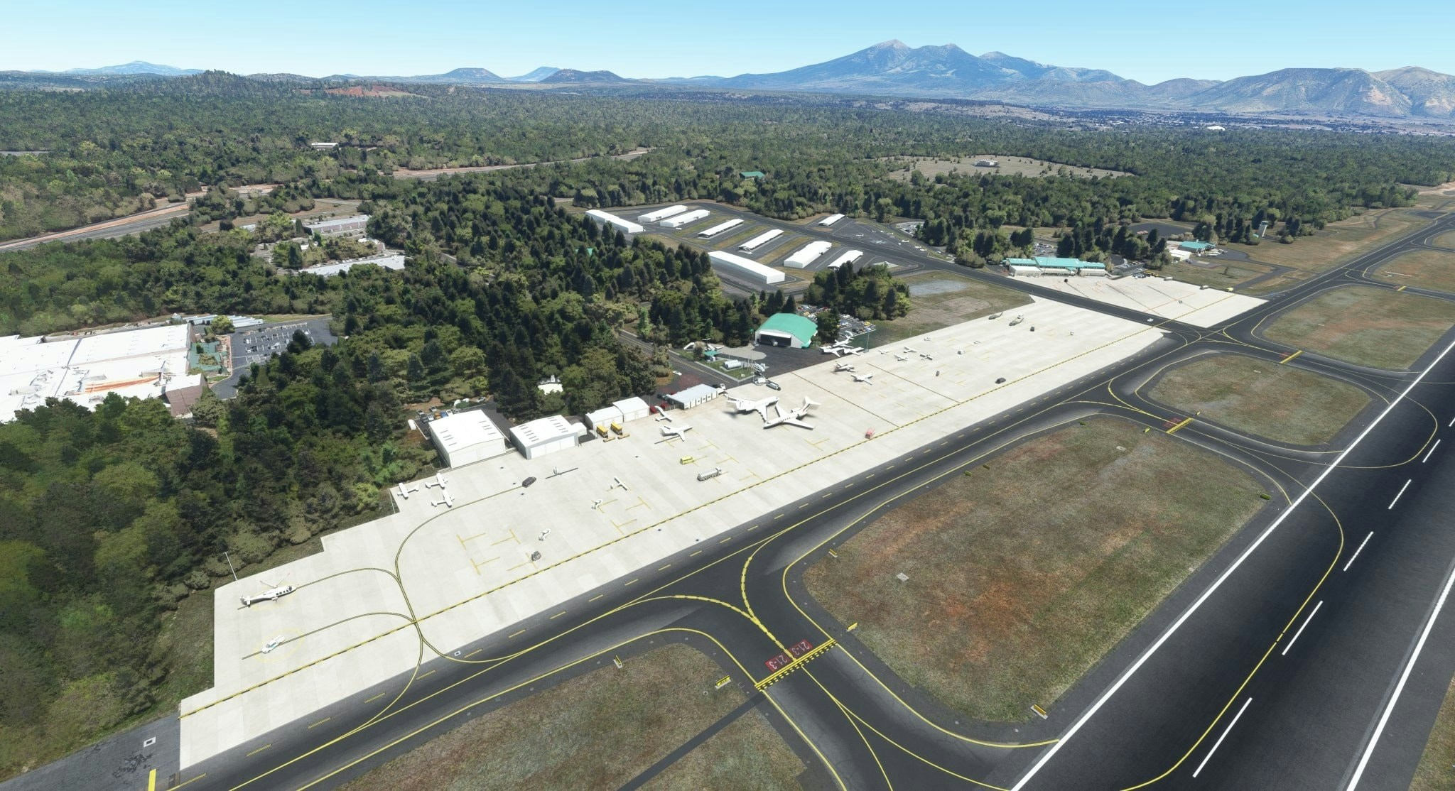 UK2000 Scenery Announces Flagstaff Airport for MSFS