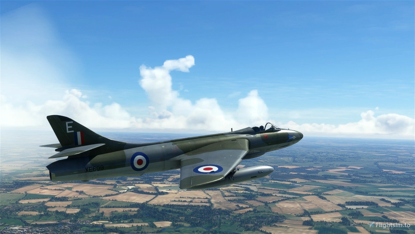 Dave Garwood Releases Freeware Hawker Hunter