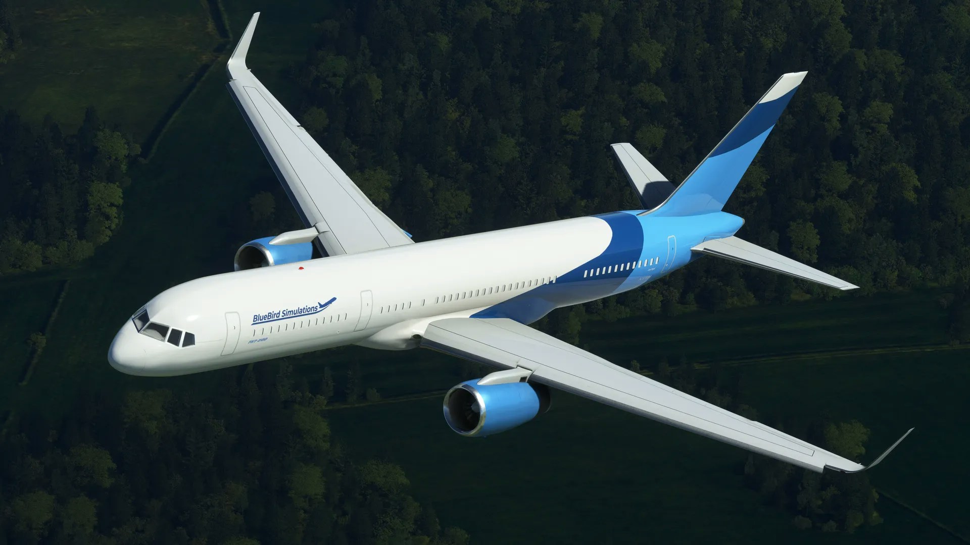 BlueBird Simulations and Just Flight Previews B757 for MSFS