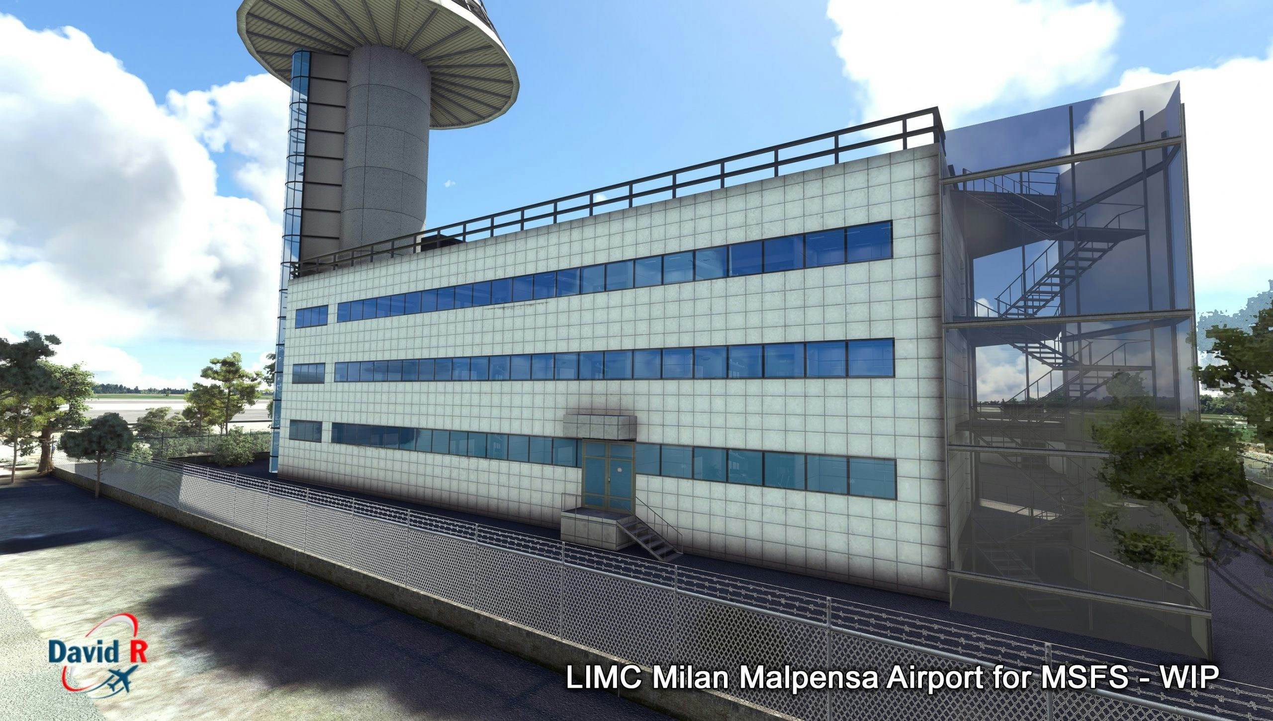 Aerosoft previews Mega Airport Milan Malpensa for MSFS