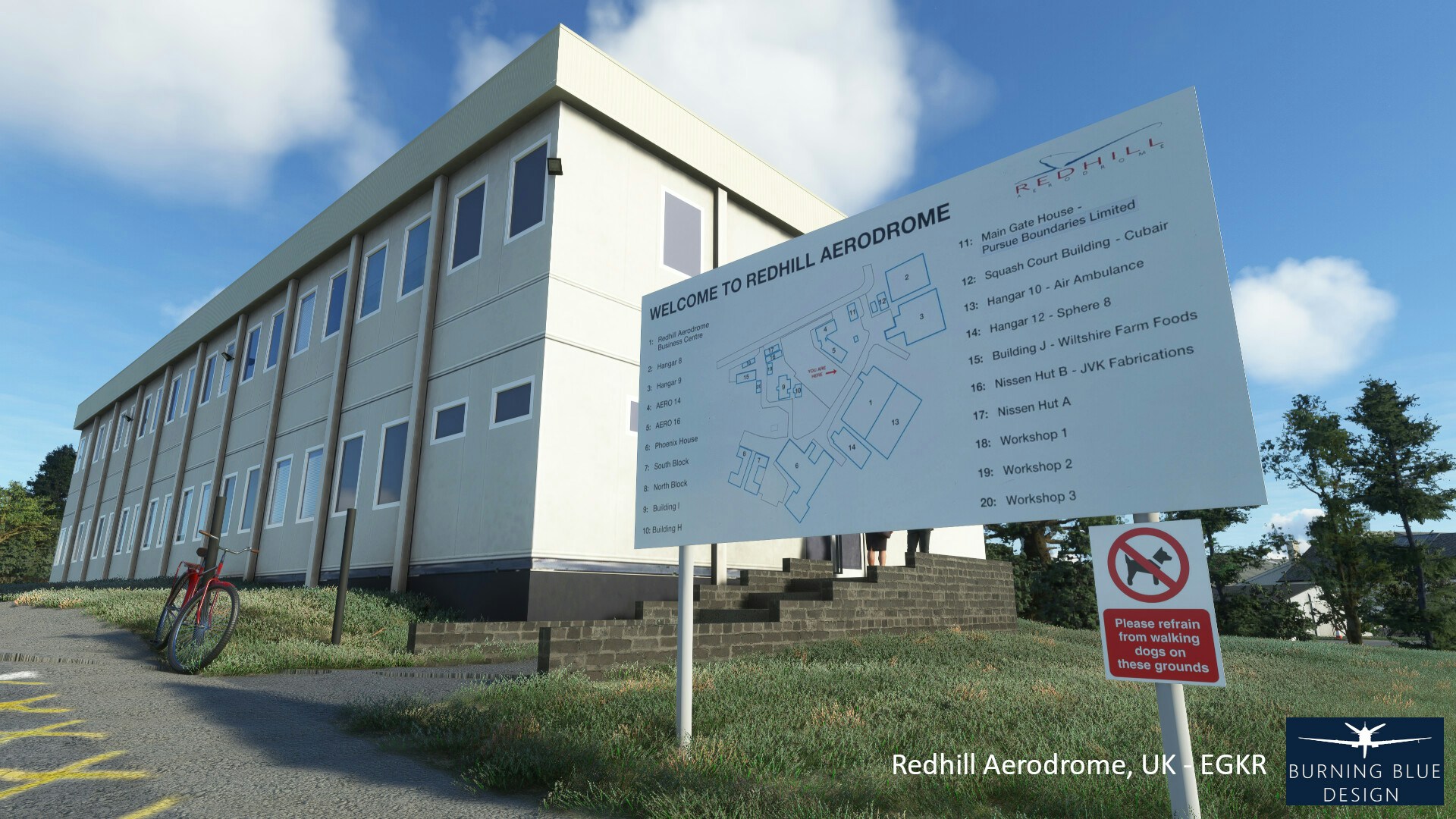 Burning Blue Design Releases Redhill Aerodrome for MSFS