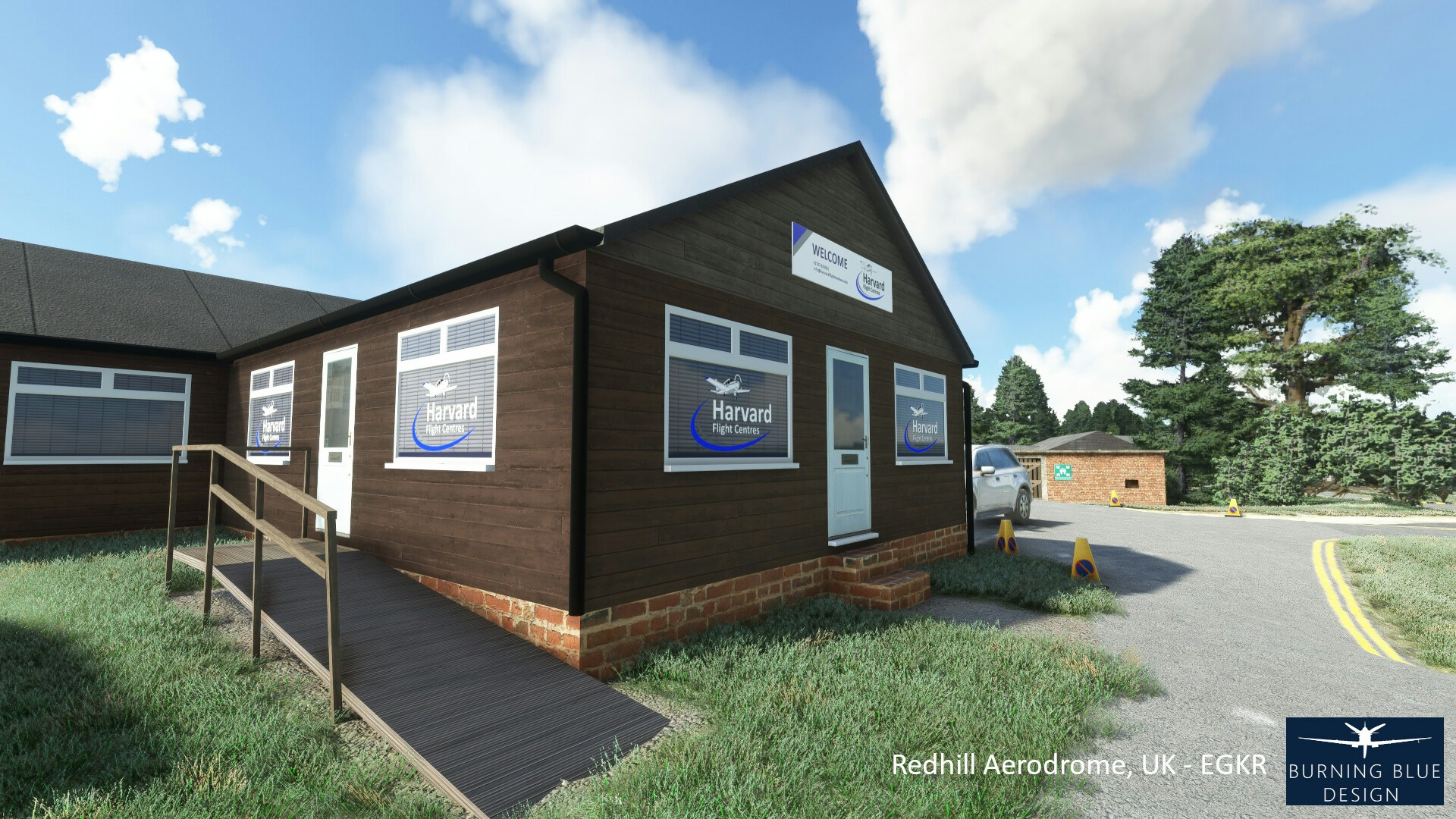 Burning Blue Design Releases Redhill Aerodrome for MSFS