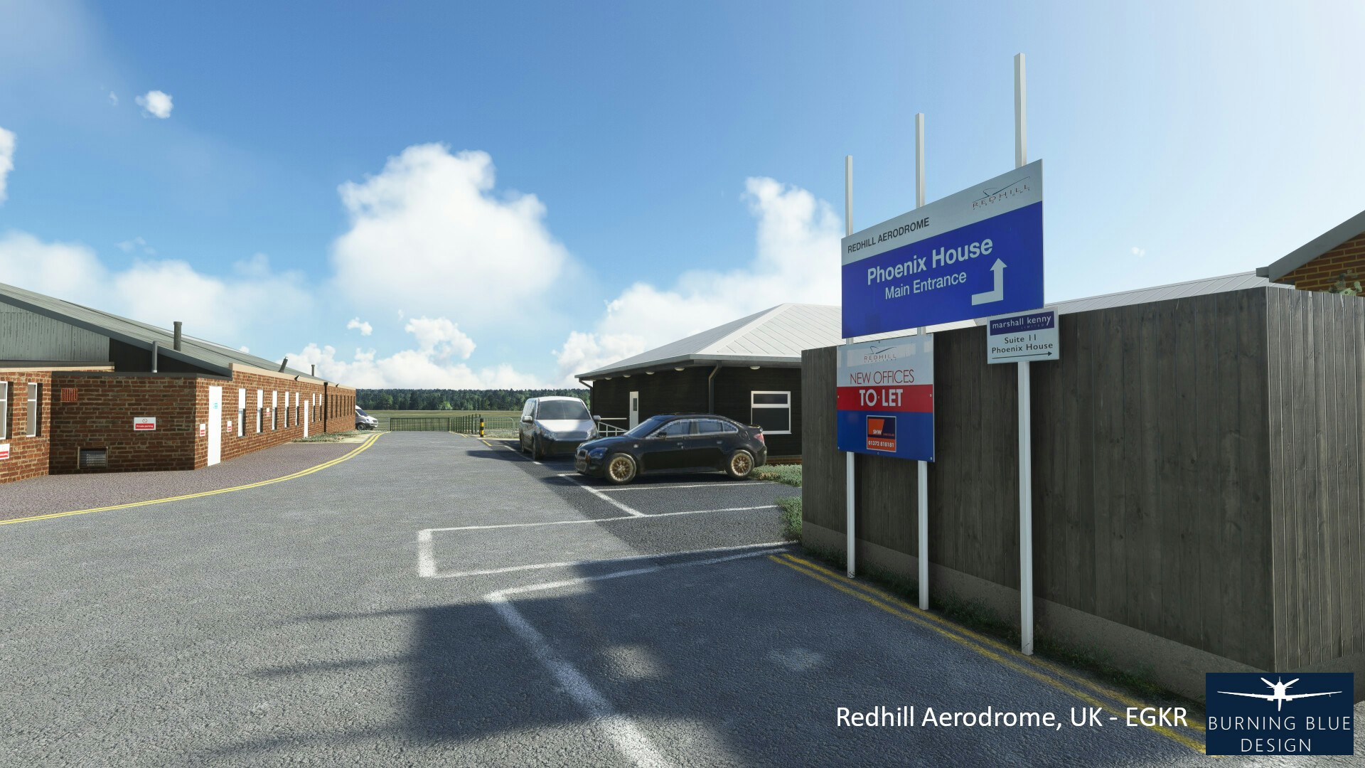 Burning Blue Design Releases Redhill Aerodrome for MSFS