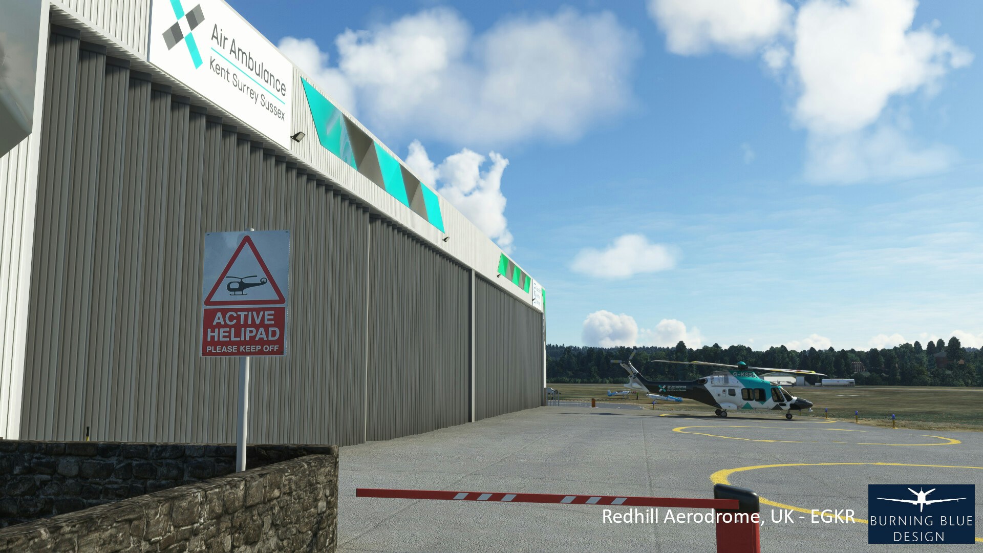 Burning Blue Design Releases Redhill Aerodrome for MSFS