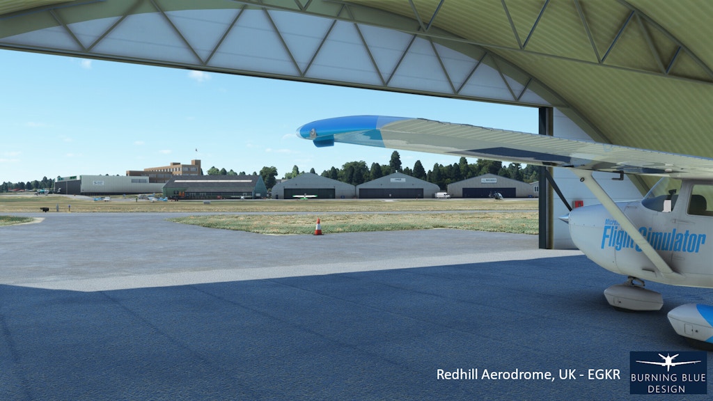 Burning Blue Design Releases Redhill Aerodrome for MSFS