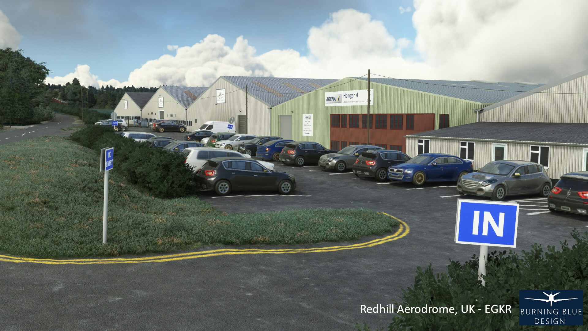 Burning Blue Design Releases Redhill Aerodrome for MSFS