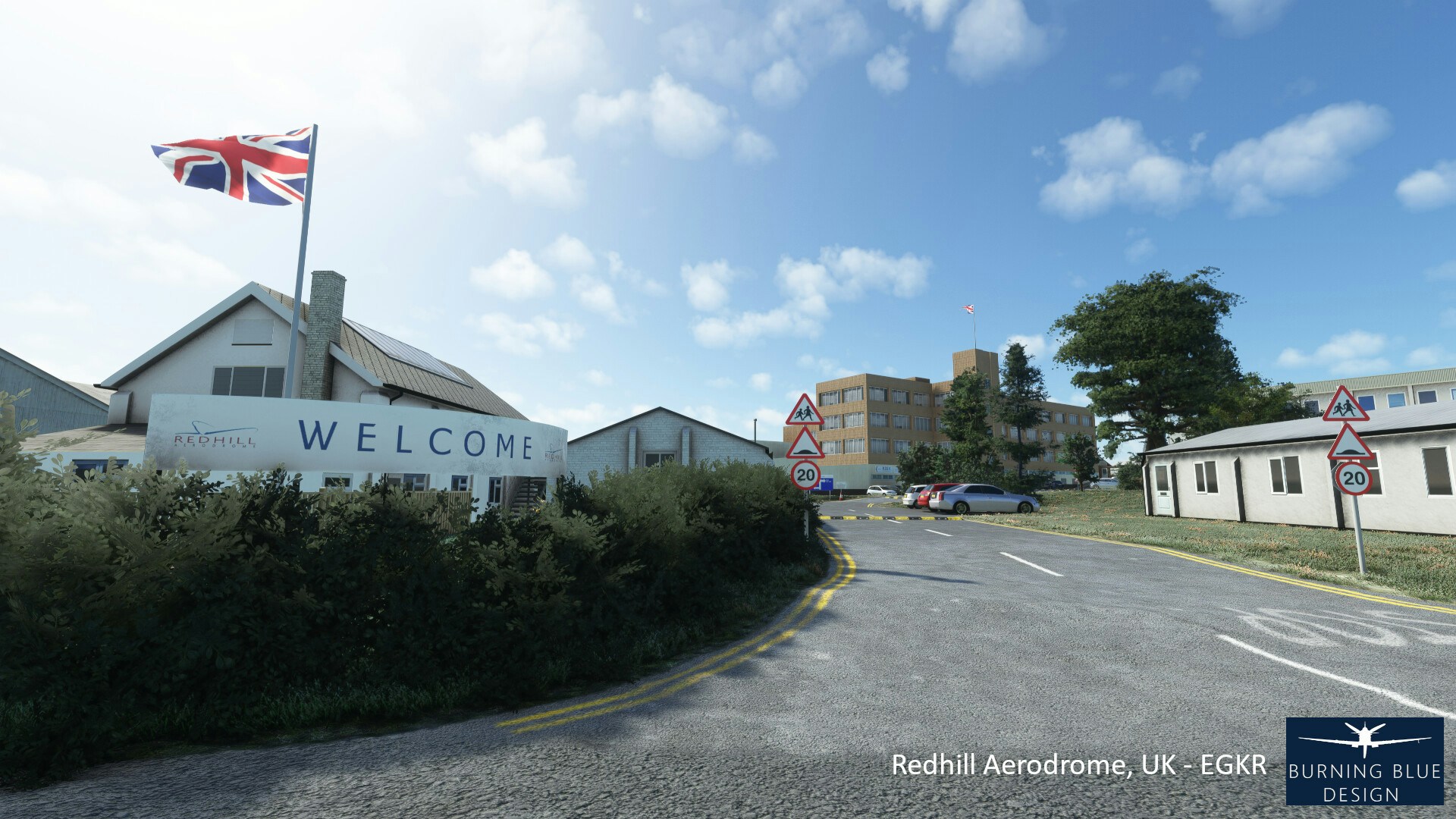 Burning Blue Design Releases Redhill Aerodrome for MSFS