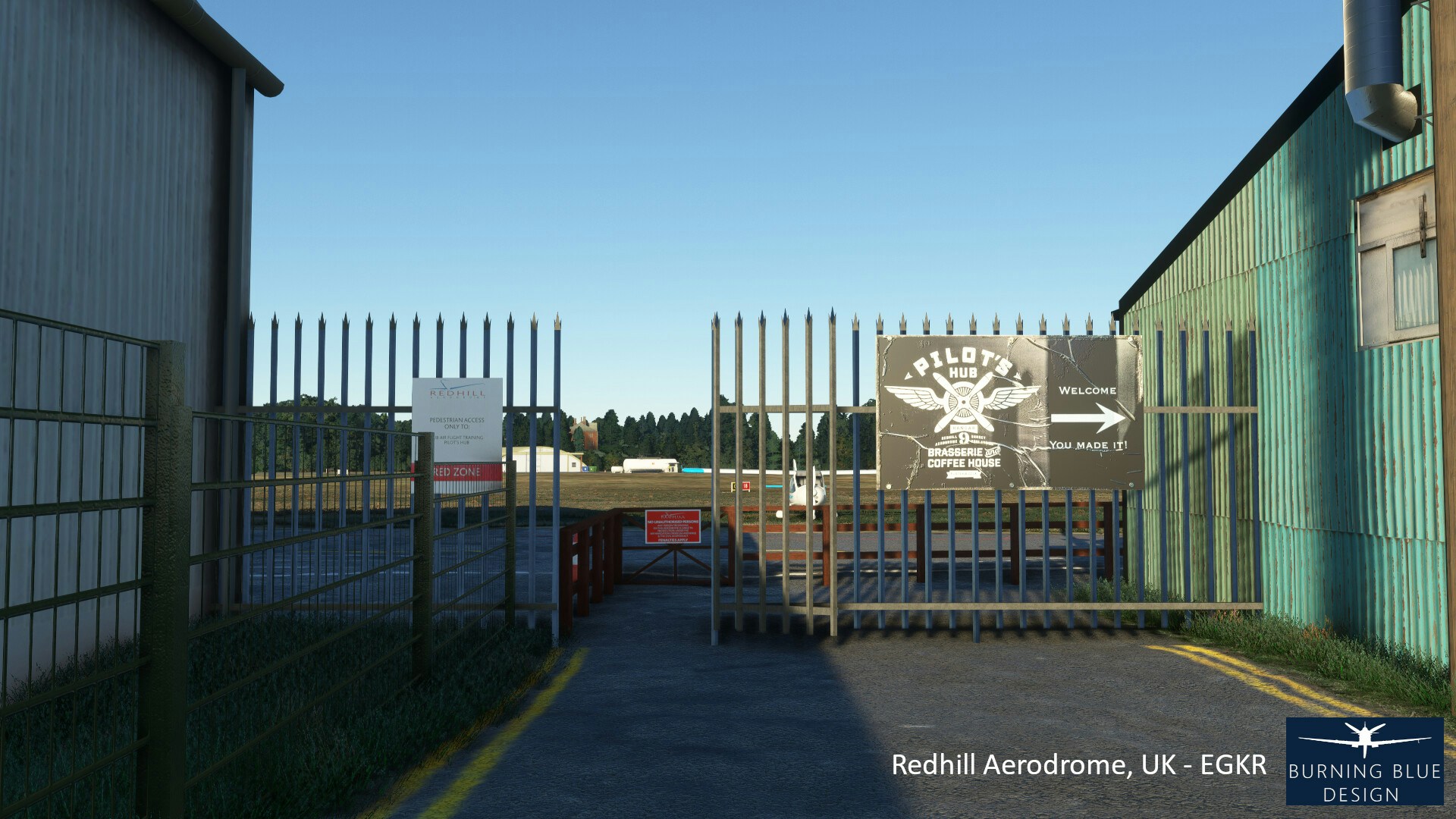 Burning Blue Design Releases Redhill Aerodrome for MSFS
