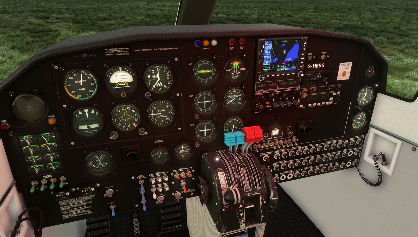 BlackBox Simulation Updates Britten Norman BN2 Islander for MSFS