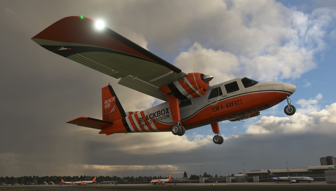 BlackBox Simulation Updates Britten Norman BN2 Islander for MSFS
