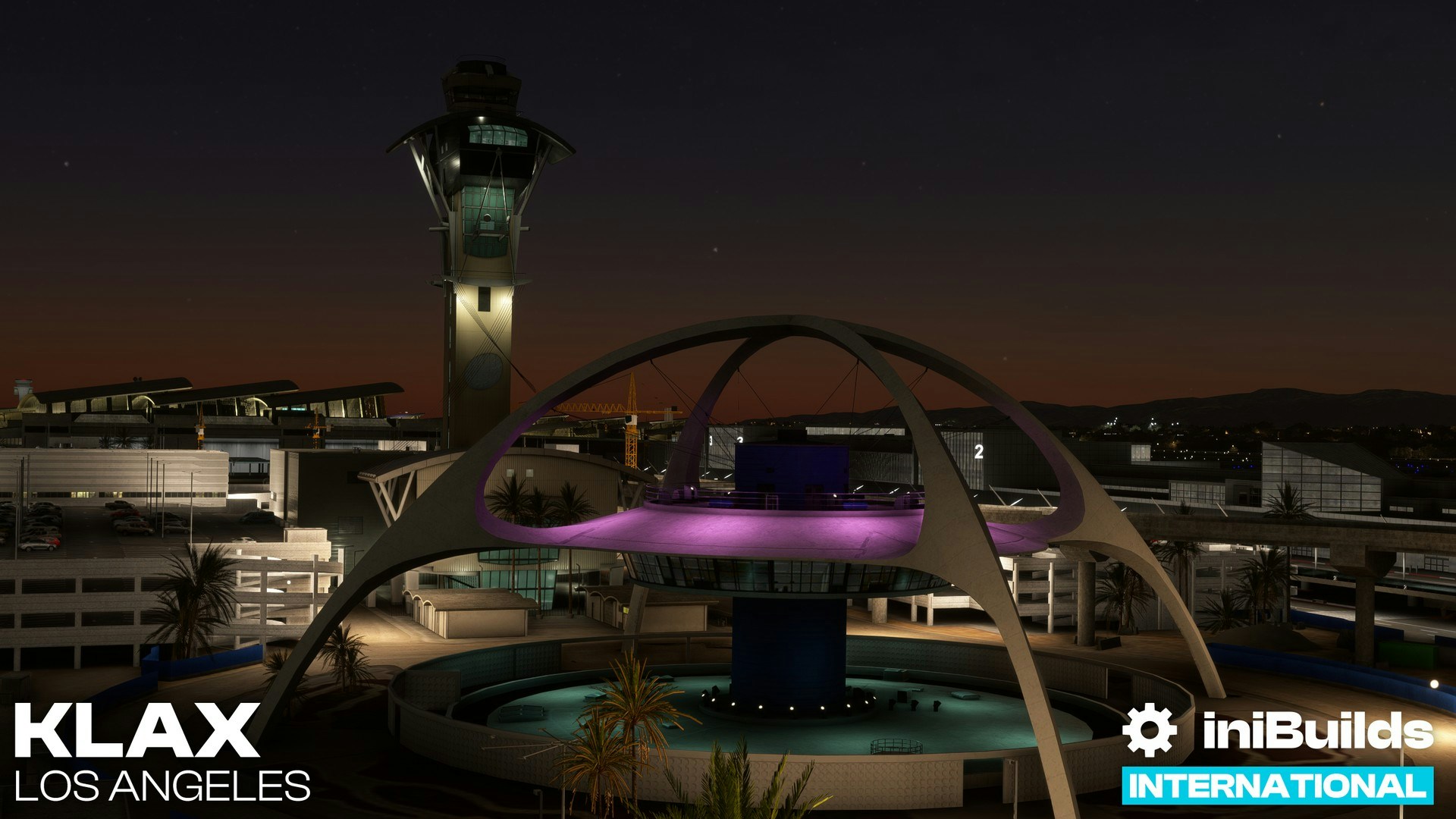 iniScene announces Los Angeles International Airport for MSFS